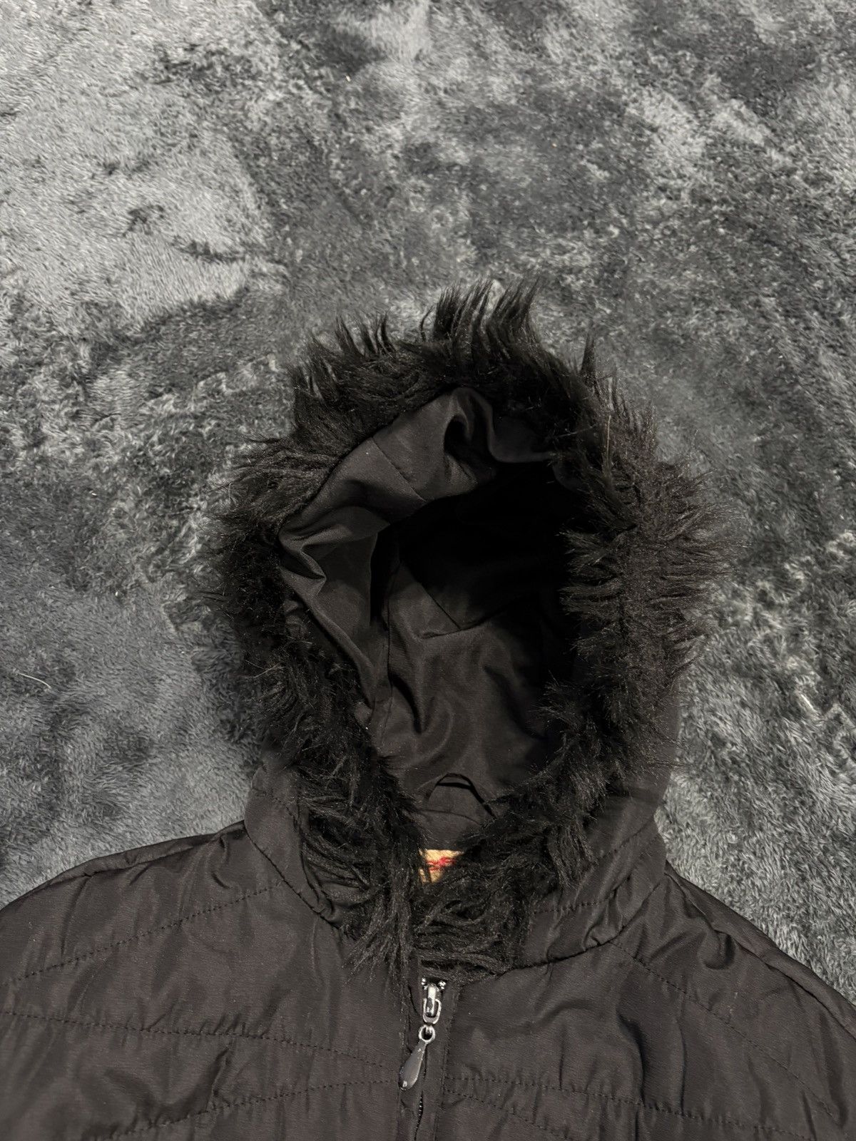 If Six Was Nine 00s LGB If Six Was Nine Style Multi Faux Fur Jacket Size M / US 6-8 / IT 42-44 - 4 Thumbnail