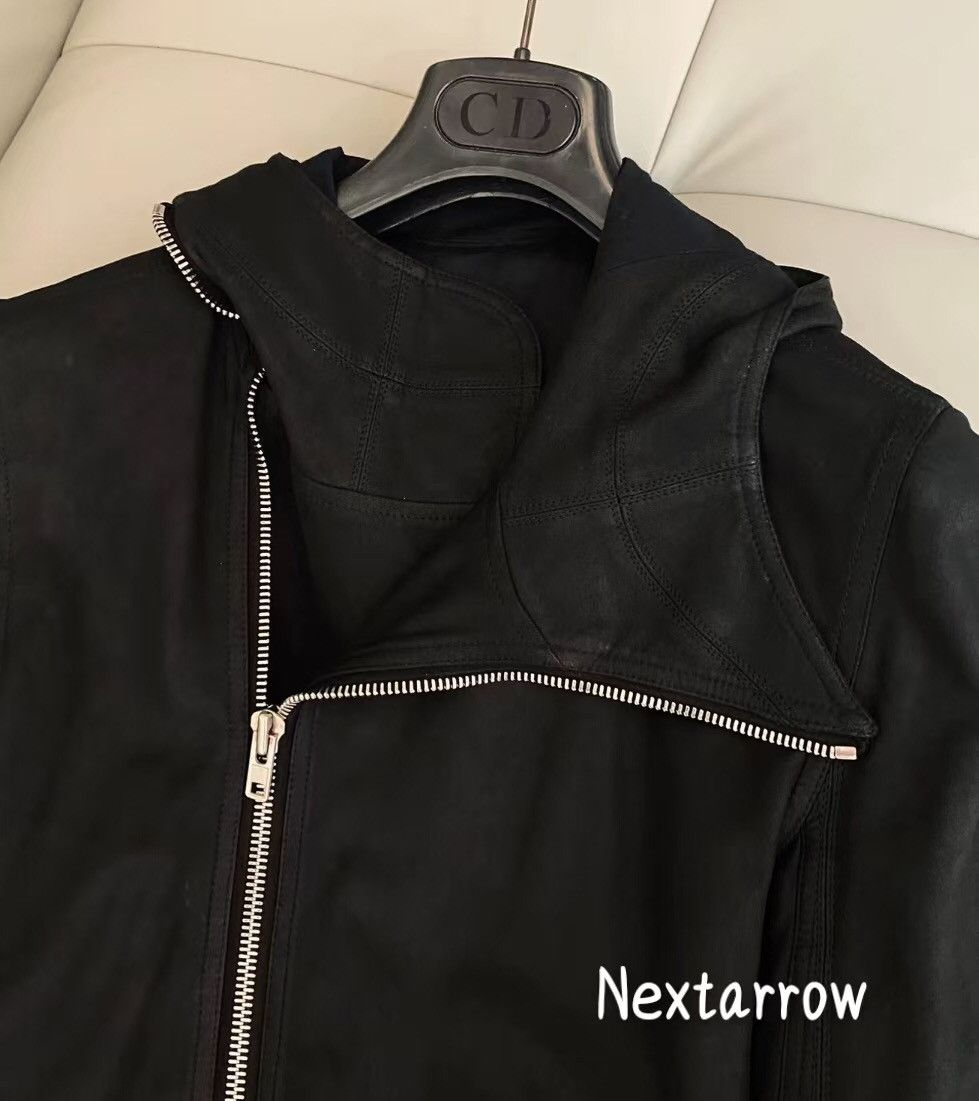 Rick Owens Rick owens mainline ro diagonal zipper hooded 2412-Nextarrow Size XS / US 0-2 / IT 36-38 - 2 Thumbnail