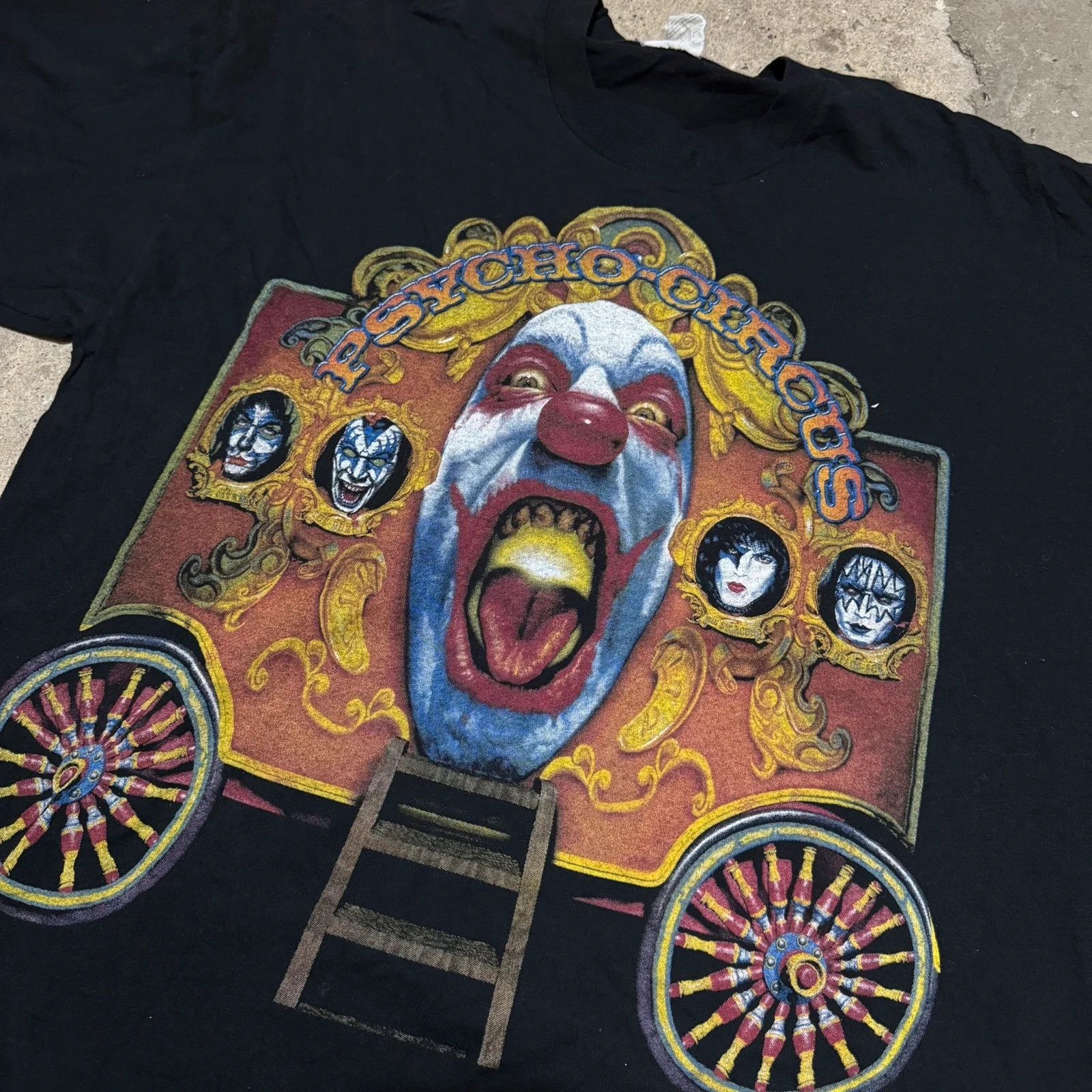 Band Tees Vintage Kiss psycho circus 90‘ t-shirt Size US XL / EU 56 / 4 - 5 Thumbnail