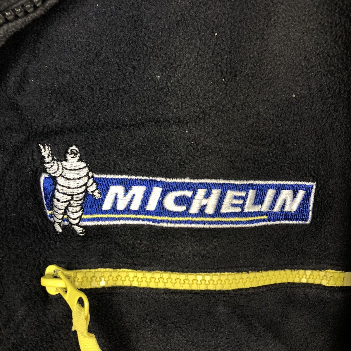 Japanese Brand 🔥Vintage Fleece Jacket Michelin Tyre Racing Big Logo Size US M / EU 48-50 / 2 - 13 Thumbnail