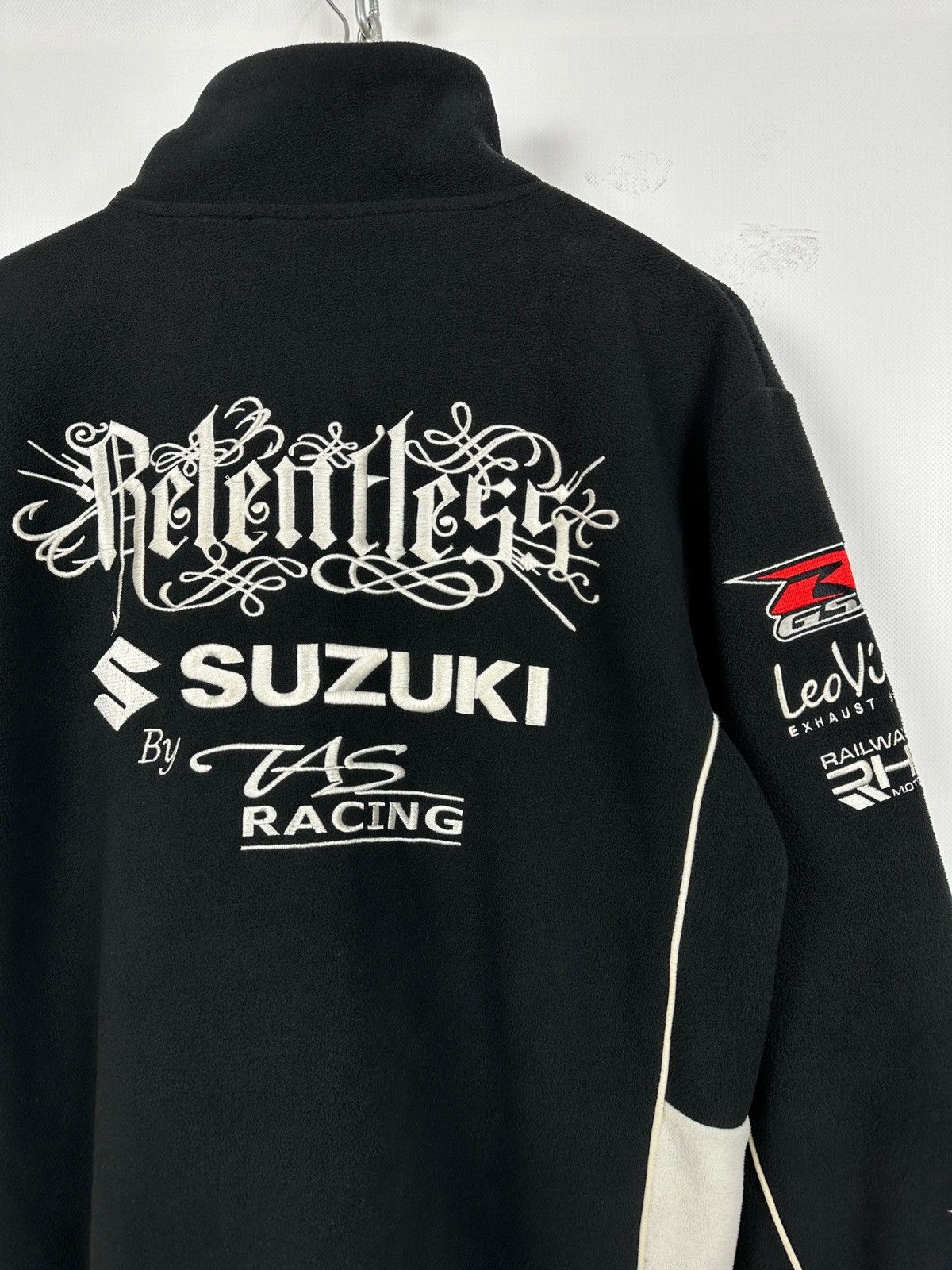 Vintage Vintage Suzuki Relentless By Taz Racing Zip Fleece Jacket Size US M / EU 48-50 / 2 - 18 Thumbnail
