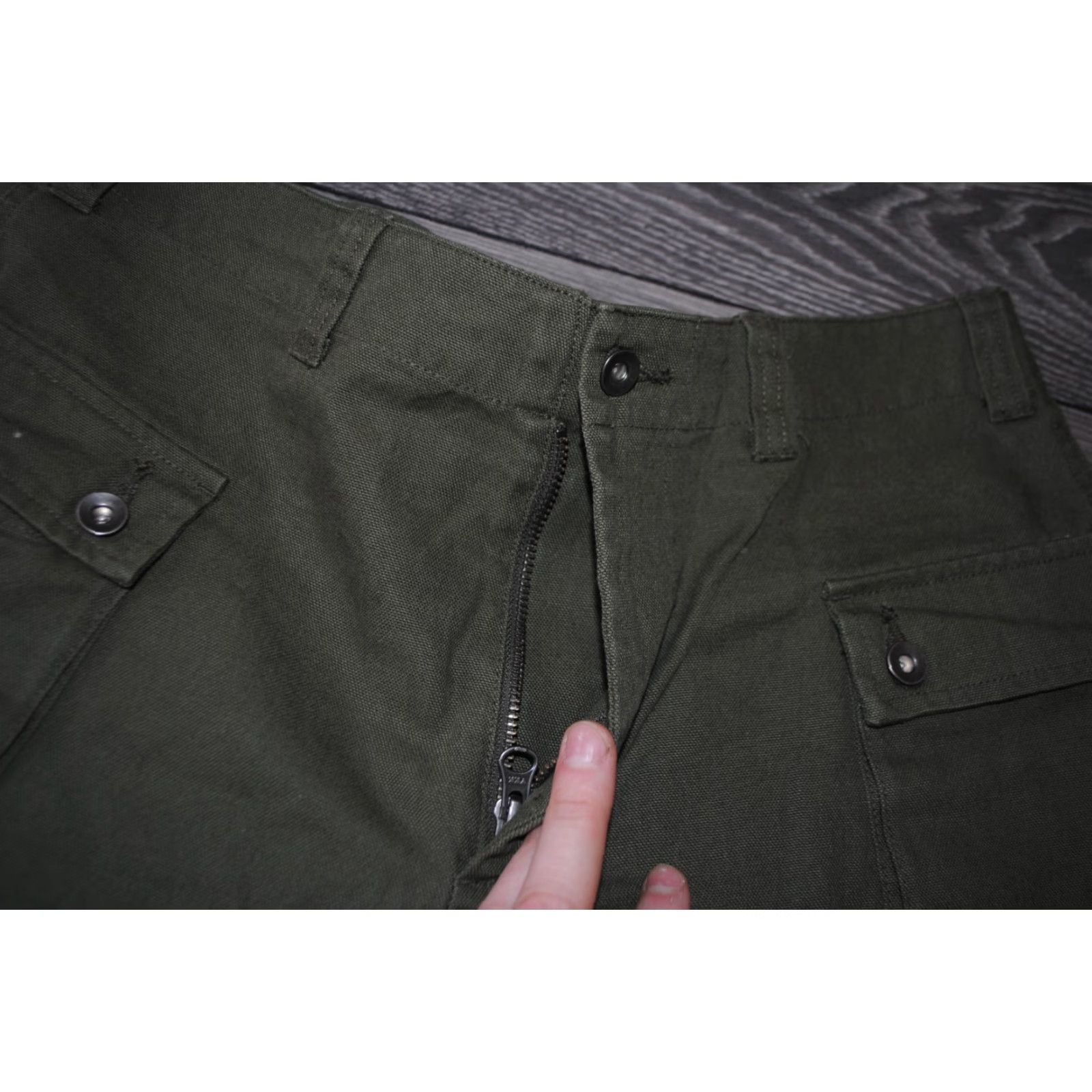 Nike NIKE LIFE WOVEN CARGO SHORTS ARMY GREEN COTTON MEN'S SIZE M 32 MEDIUM Cargo Shorts Mens Size US 31 - 3 Thumbnail