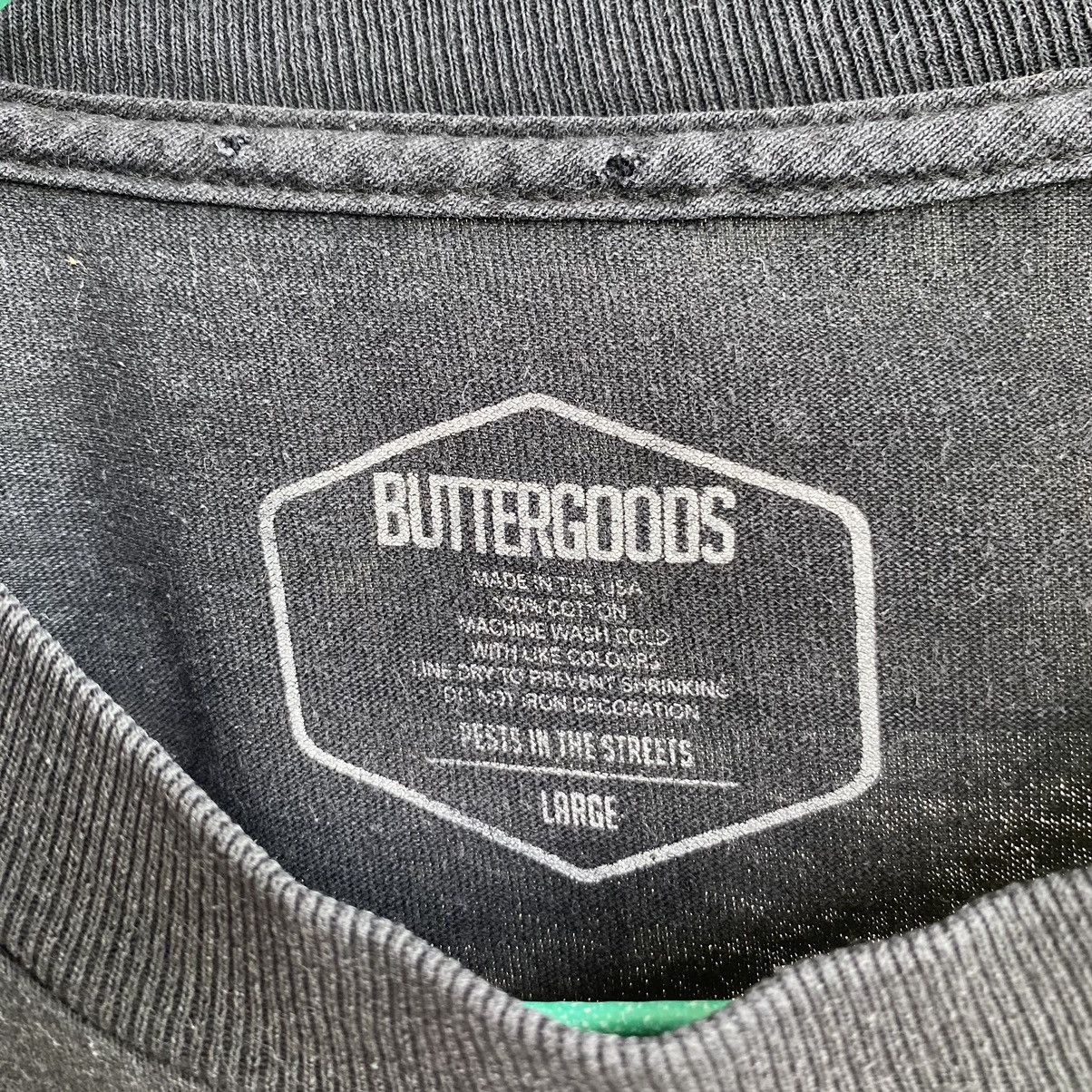 Butter Goods Thrashed Faded Butter Goods Skate ERD GRUNGE TSHIRT Size US L / EU 52-54 / 3 - 4 Thumbnail