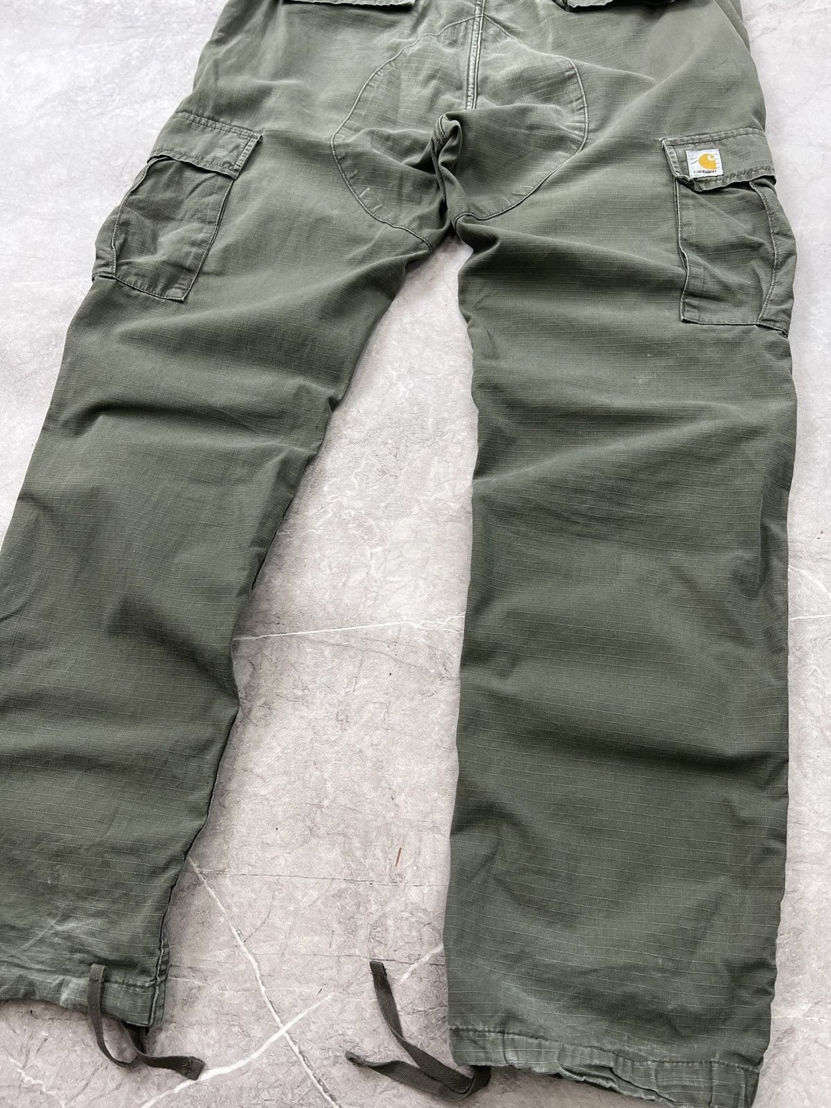 Carhartt × Vintage VINTAGE CARGO AVIATION DISTRESSED 2000s pants y2k olive Size US 34 / EU 50 - 12 Thumbnail