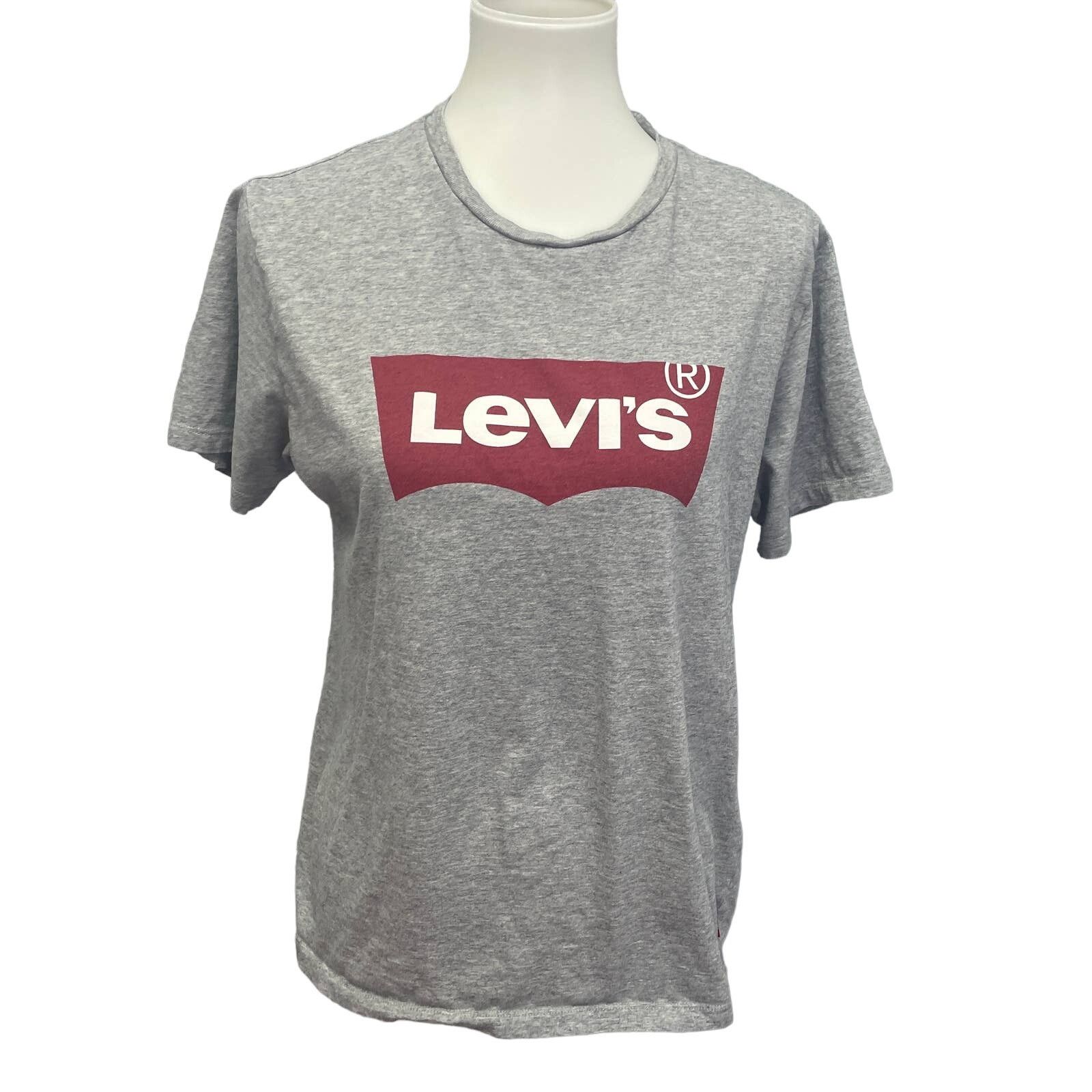Levi's Levi's Womens Medium Cotton Crew Neck Casual Tee Shirt Size M / US 6-8 / IT 42-44 - 1 Thumbnail