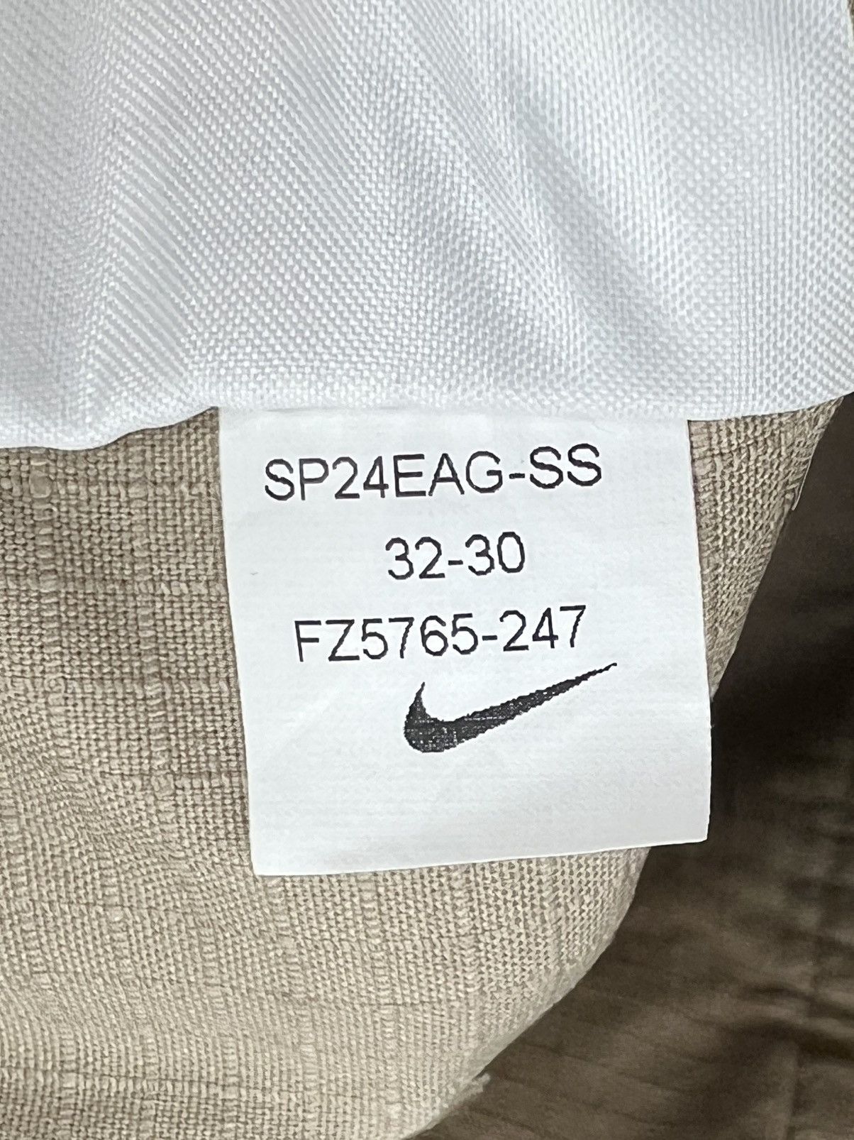 Nike Nike Club Cargo Pants Men’s Size 32x30 Khaki Ripstop Cotton Size US 32 / EU 48 - 4 Thumbnail