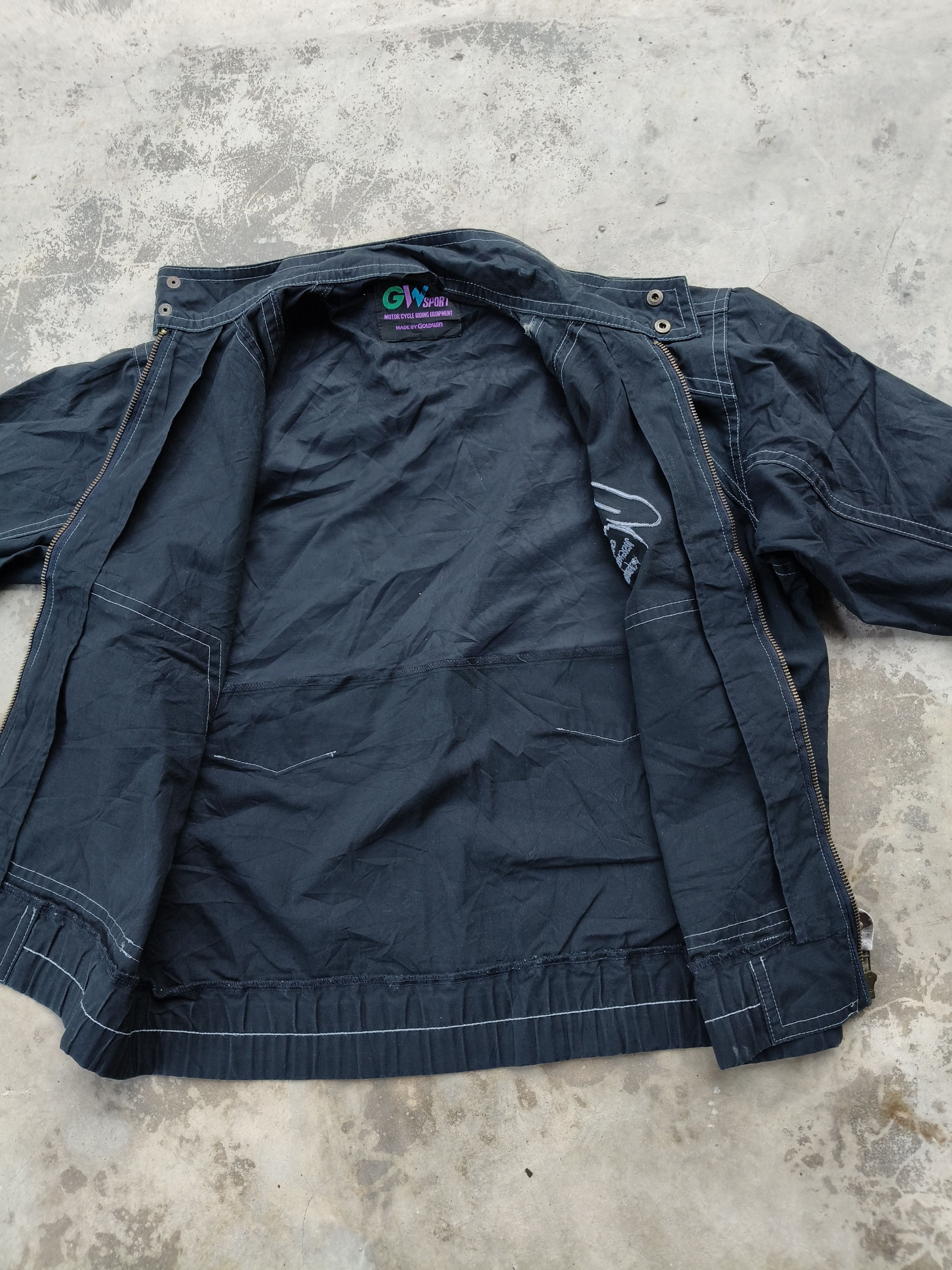 Japanese Brand Vintage Gwsport zipper Jacket Size US L / EU 52-54 / 3 - 8 Thumbnail