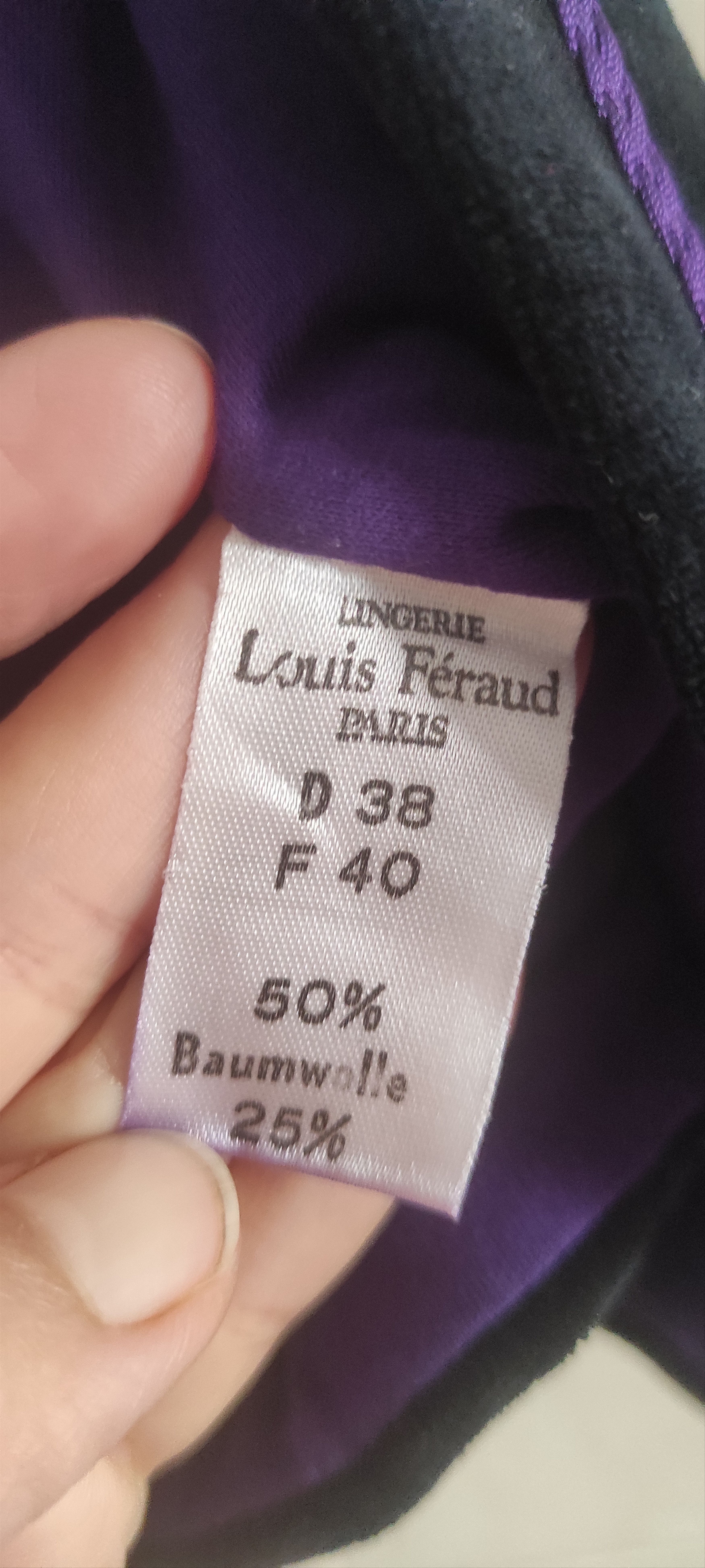 Louis Feraud Louis Feraud Dark Purple Velvet Women’s Designer 80’s Size M / US 6-8 / IT 42-44 - 7 Thumbnail
