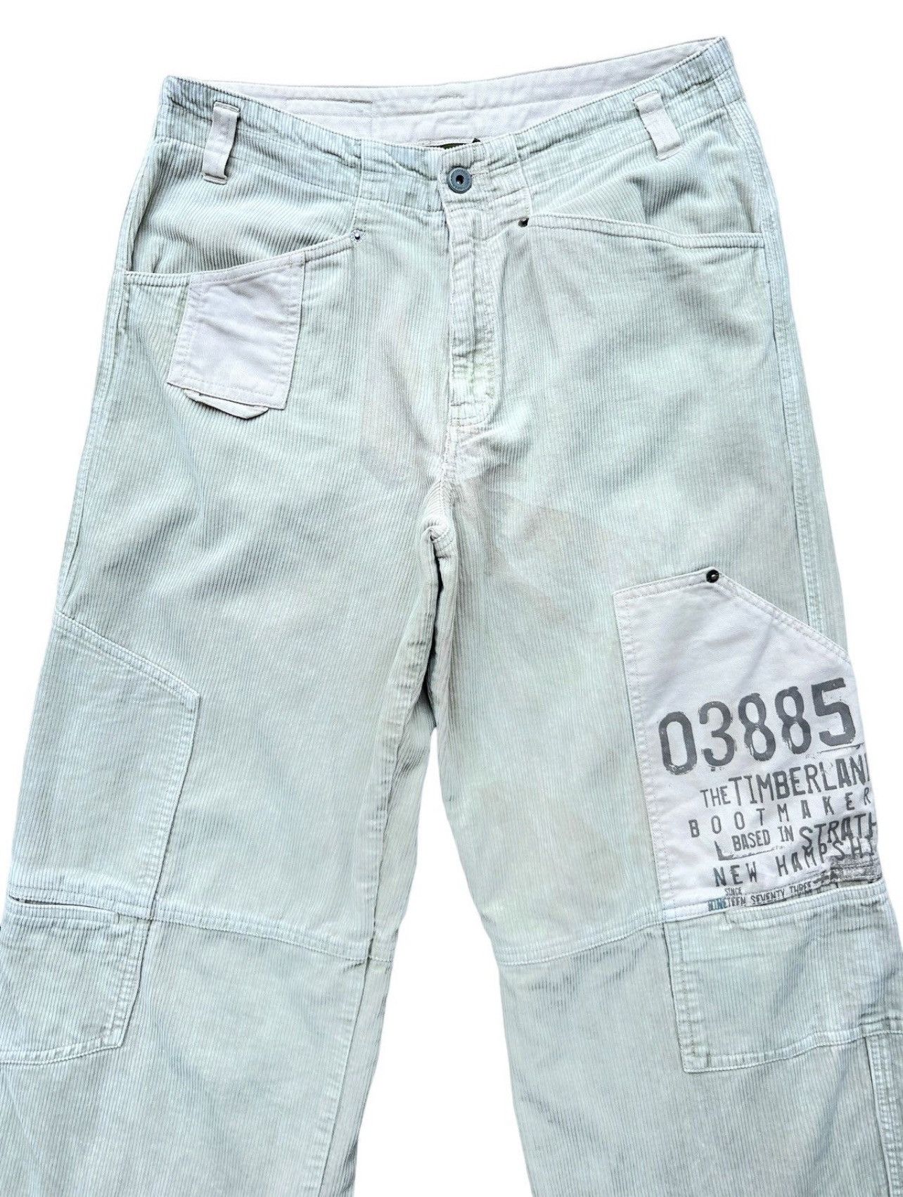 Timberland Timberland Corduroy Multipocket Tactical Cargo Pants 32x32 Size US 32 / EU 48 - 3 Thumbnail
