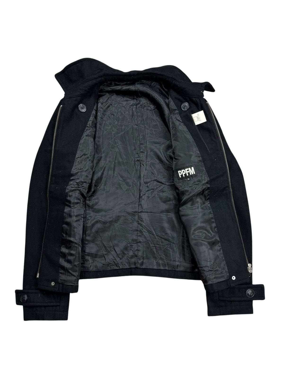 Isamu Katayama Backlash 2000s PPFM - Napoleon Wool Jacket Size US M / EU 48-50 / 2 - 2 Thumbnail