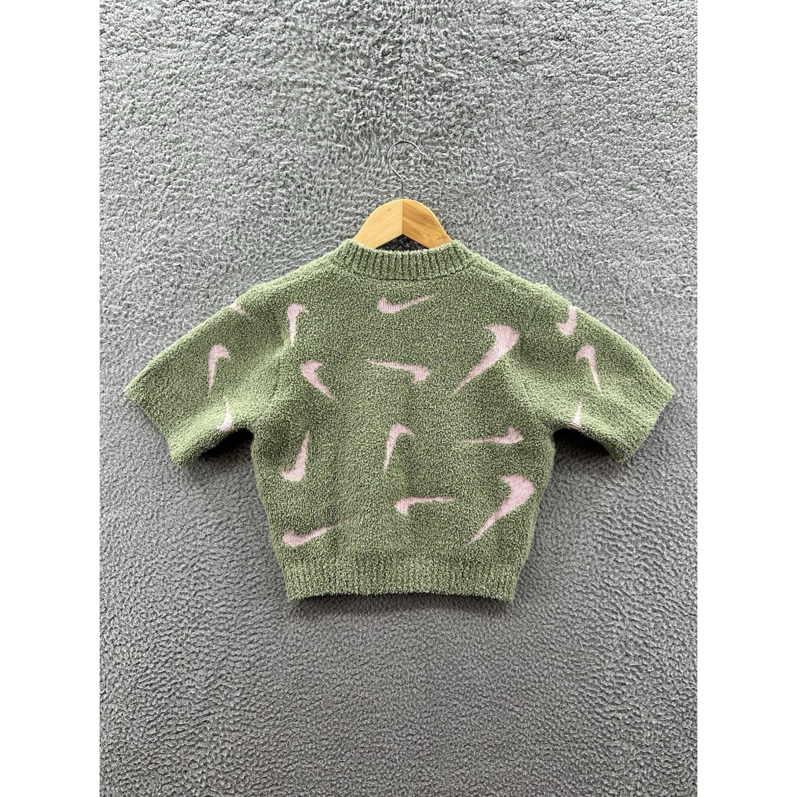 Nike Nike Phoenix Cozy Bouclé TopOlive Oil Green FD4286-386 Small Size S / US 4 / IT 40 - 2 Thumbnail