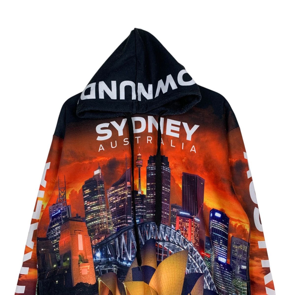 Japanese Brand HOXLEY AUSTRALIA Fullprint Polyester Hoodies #1960-C85 Size US L / EU 52-54 / 3 - 2 Thumbnail