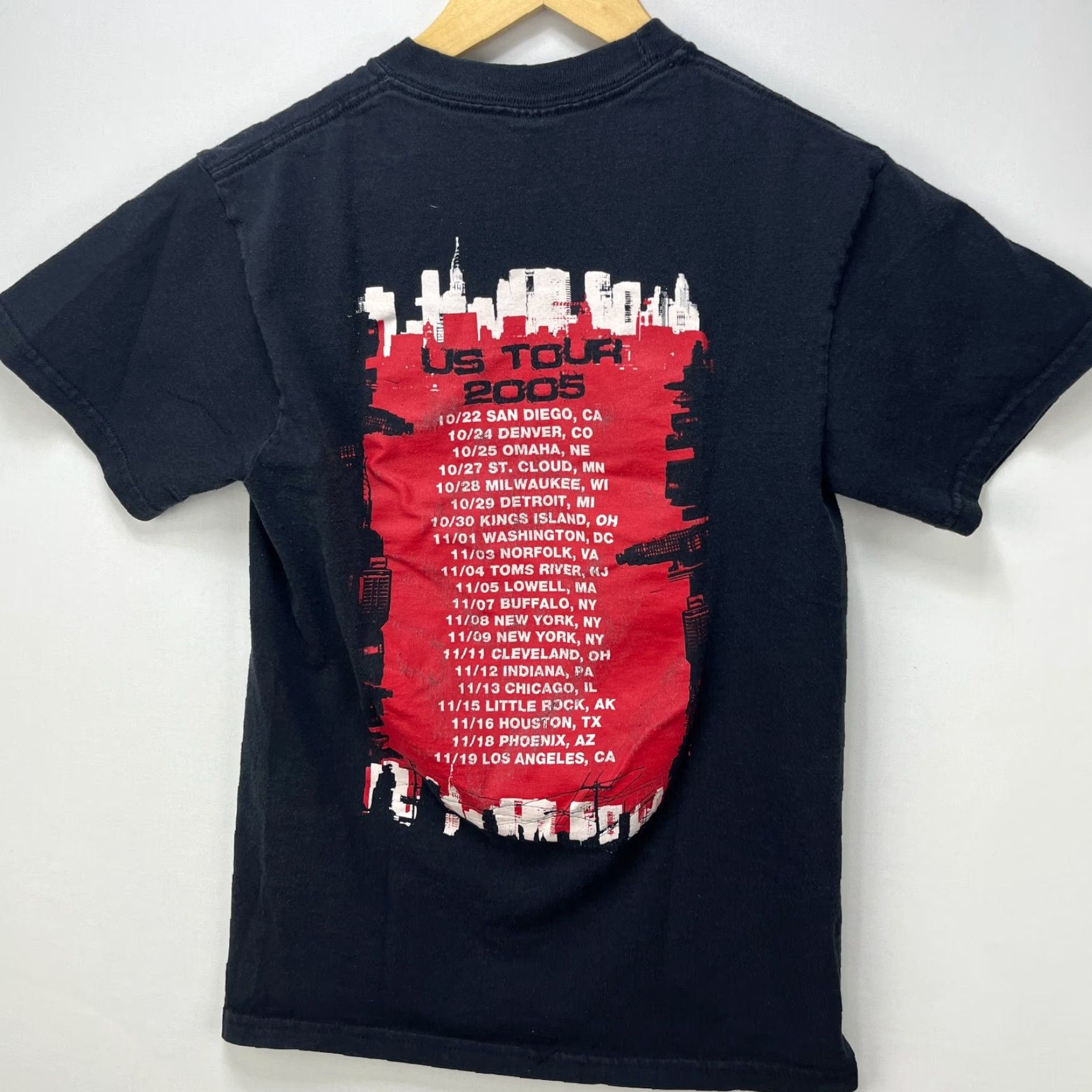 Vintage VINTAGE Y2K Simple Plan Band US Tour T-Shirt Small Emo Punk Men S Black Shirt Size US S / EU 44-46 / 1 - 5 Thumbnail