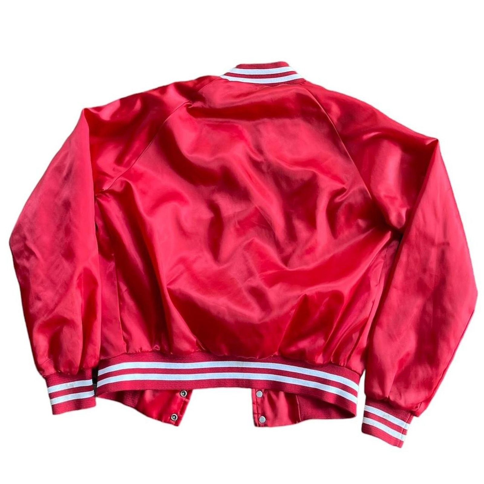 Chalk Line × MLB × Vintage Vintage 80s St. Louis Cardinals Chalk Line Satin Jacket Size US M / EU 48-50 / 2 - 2 Thumbnail