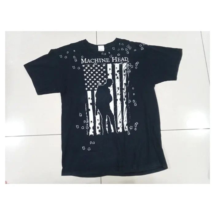 Band Tees × Vintage Vintage 2000s Machine Head T Shirt Size US L / EU 52-54 / 3 - 1 Thumbnail