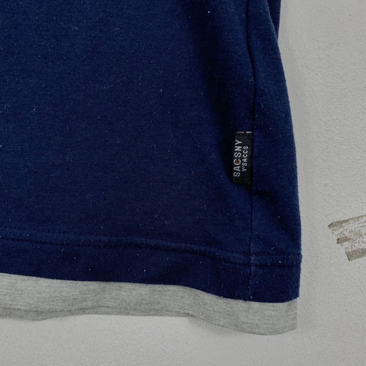 Japanese Brand SACSNY Y’S ACCS Yohji Yamamoto Japanese Brand Stripes Tshirt Size US L / EU 52-54 / 3 - 5 Thumbnail