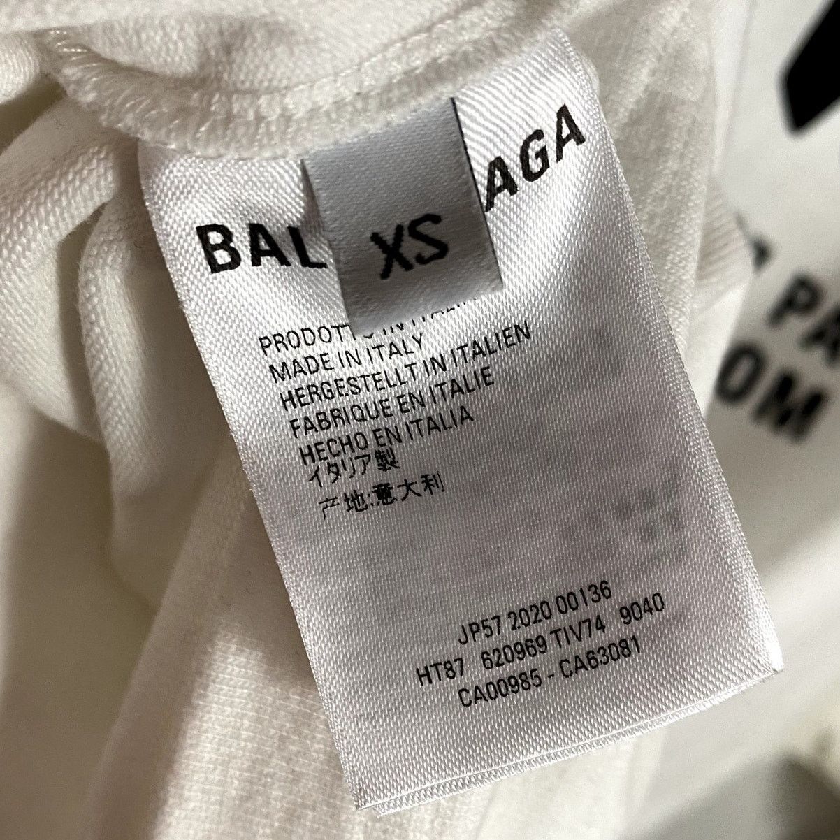 Balenciaga Balenciaga Crew Tee Size US XS / EU 42 / 0 - 6 Thumbnail