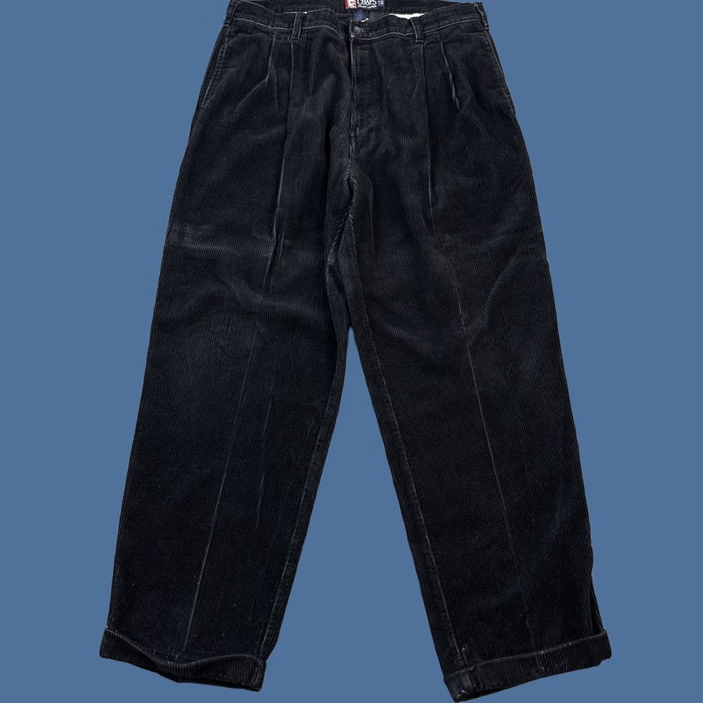 Ralph Lauren VINTAGE Chaps Ralph Lauren Pants Mens 38x32 Corduroy Pleated Cuffed Casual Shirt? Size US 38 / EU 54 - 1 Thumbnail