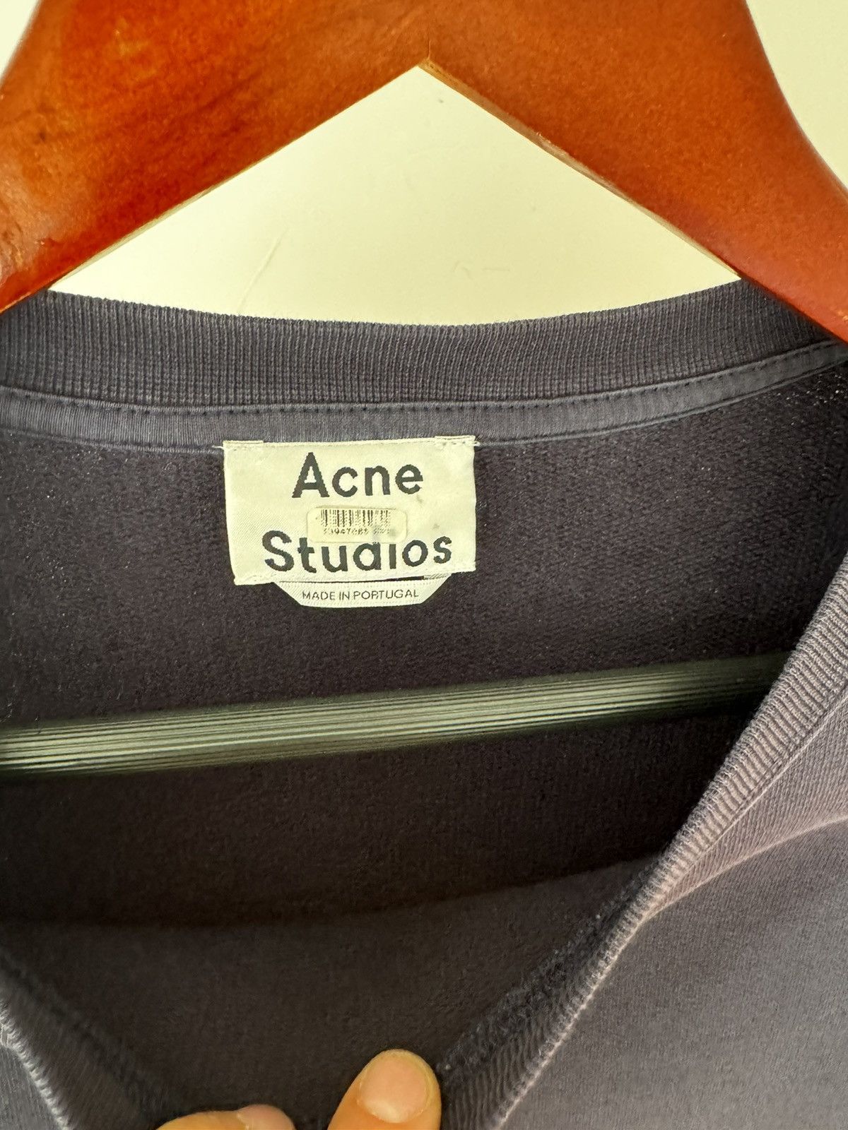 Acne Studios Navy blue Acne Studios sweatshirt Size US S / EU 44-46 / 1 - 3 Thumbnail