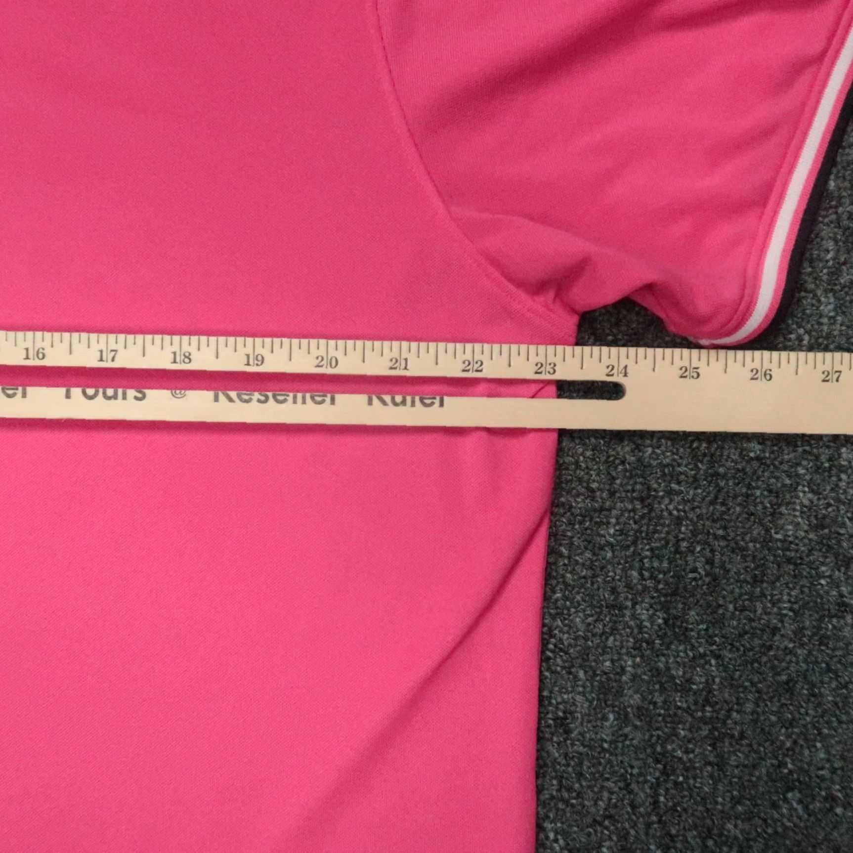 G/FORE G/Fore Shirt Mens Extra Large Pink Golf Performance Polo Short Sleeve XL Size US XL / EU 56 / 4 - 7 Thumbnail