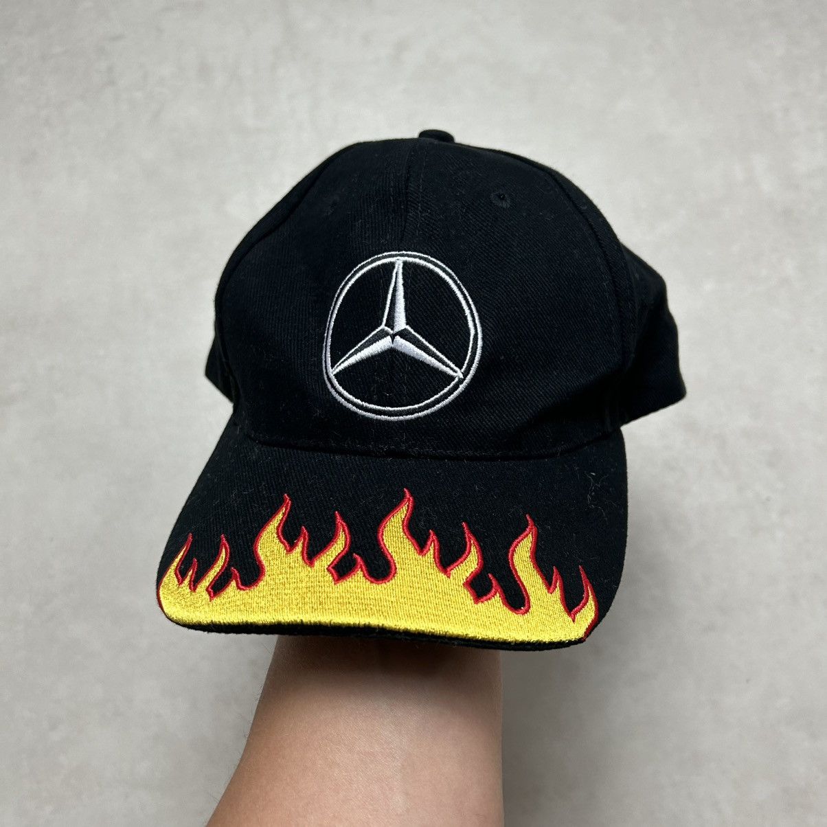 Mercedes-Benz Y2K Vintage Mercedes Benz Flame Cap Logo Size ONE SIZE - 1 Thumbnail