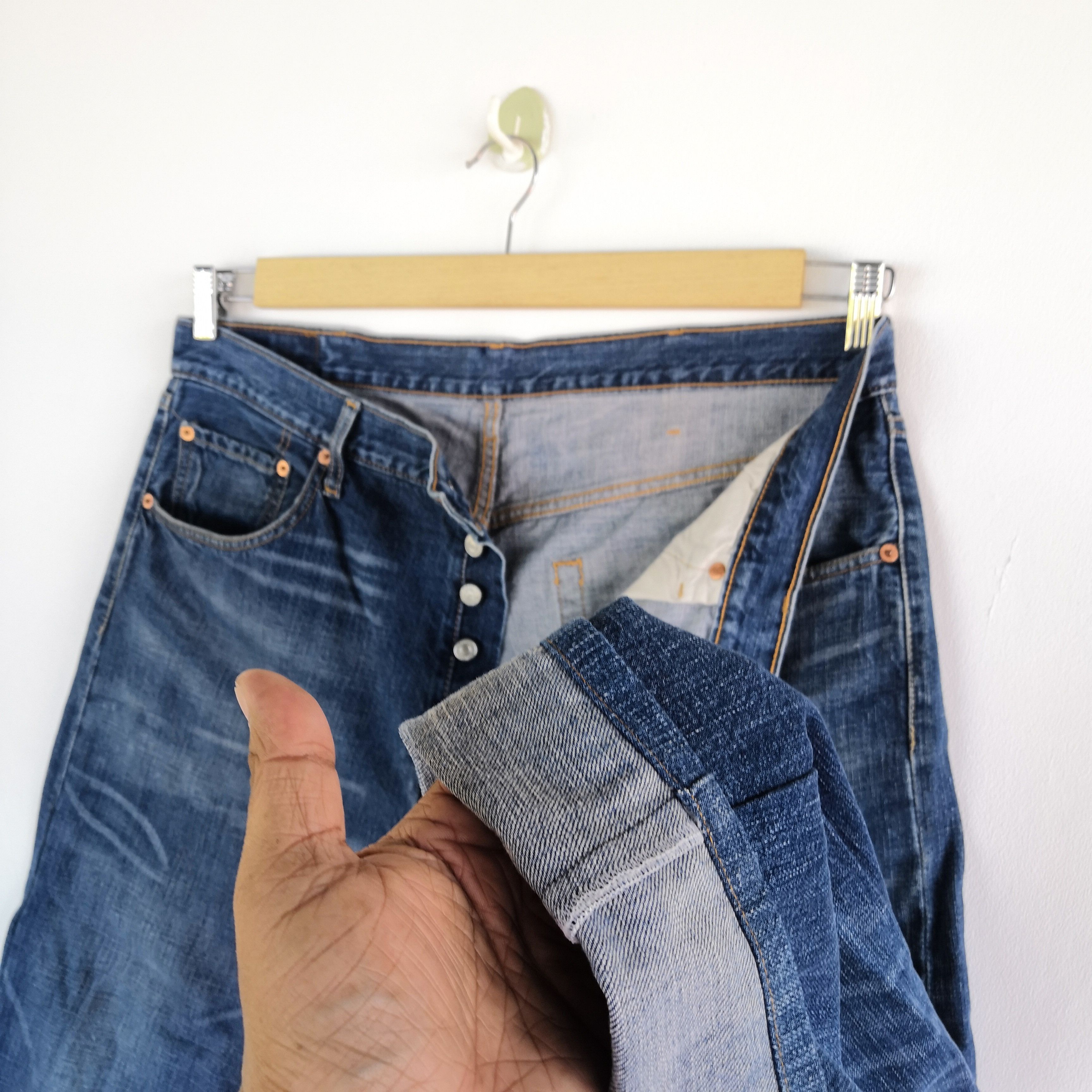 Levi's Vintage Levi's 501 Light Wash Denim Levis 501 Jeans Pants Size US 36 / EU 52 - 8 Thumbnail