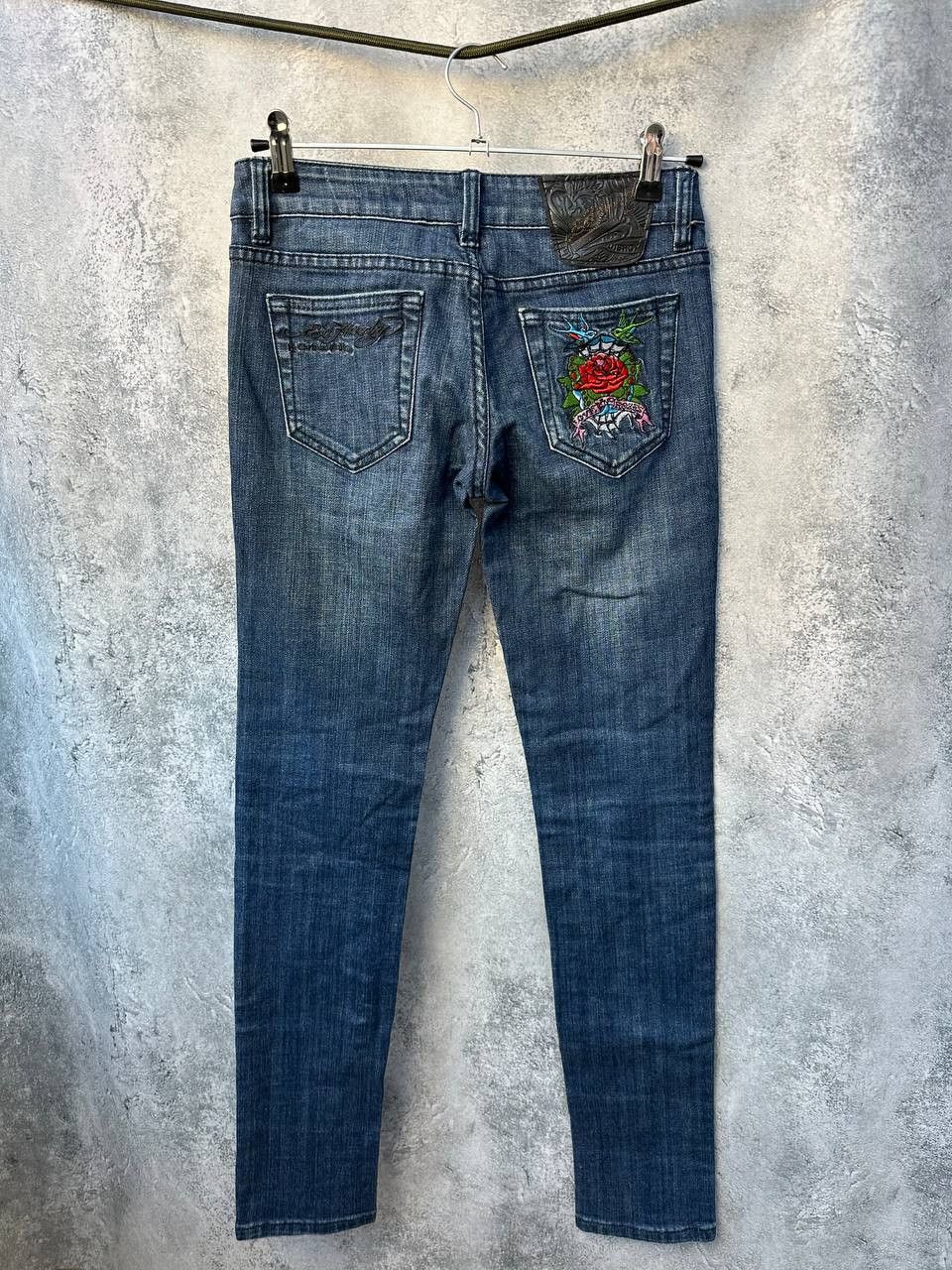 Christian Audigier × Ed Hardy Ed Hardy by Christian Audigier Jeans Denim Pant Size 31" - 1 Thumbnail