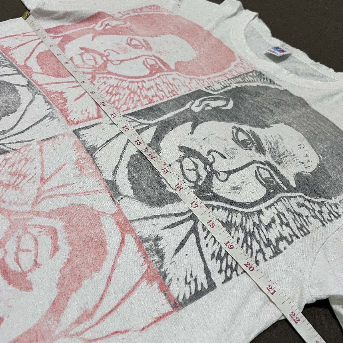 Rap Tees × Vintage Vintage 90s Steve Biko Black History Art Tee Faded activist Size US L / EU 52-54 / 3 - 14 Thumbnail