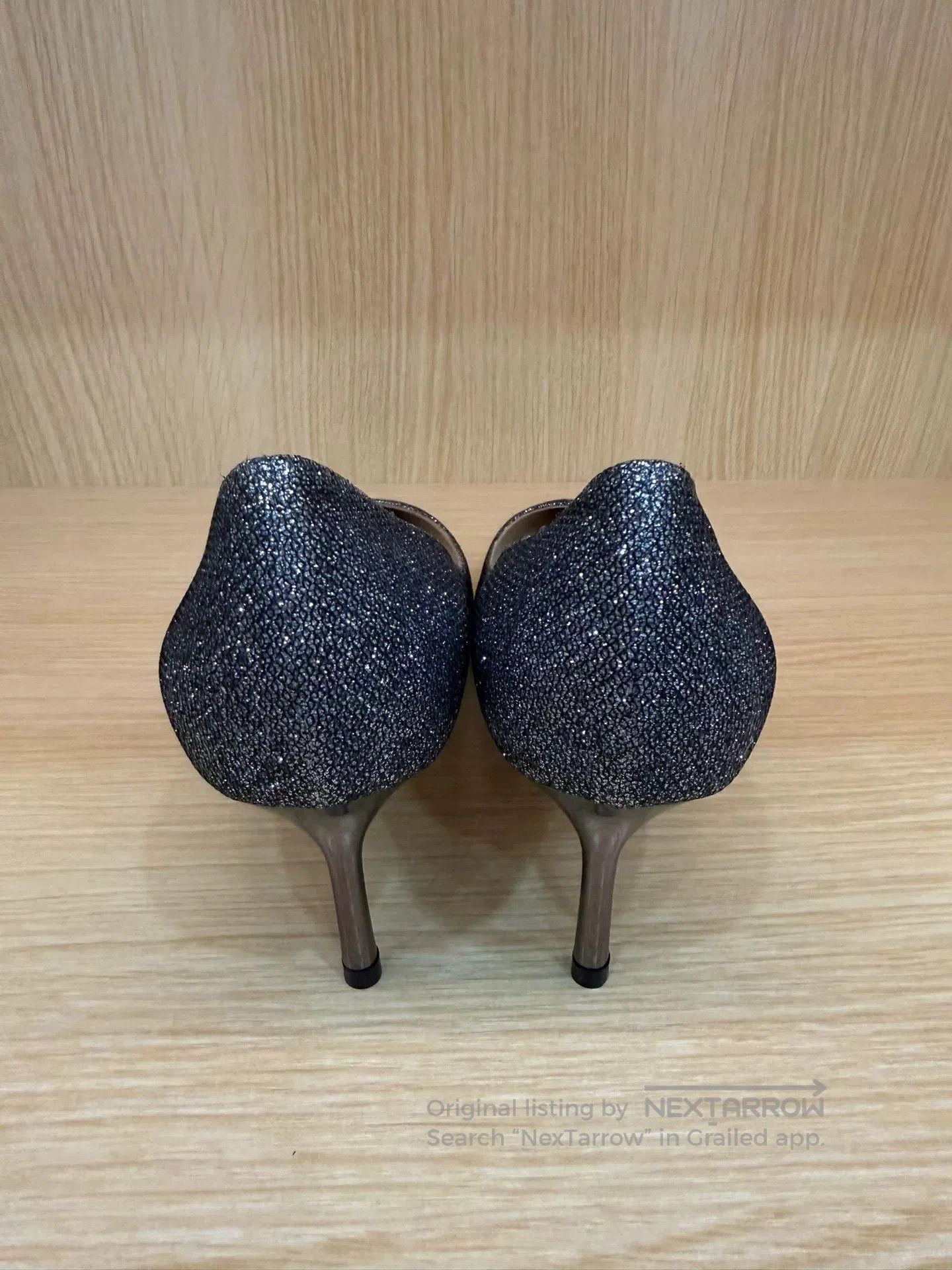 Jimmy Choo Jimmy Choo Sequin High Heels. Size US 6 / IT 36 - 3 Thumbnail
