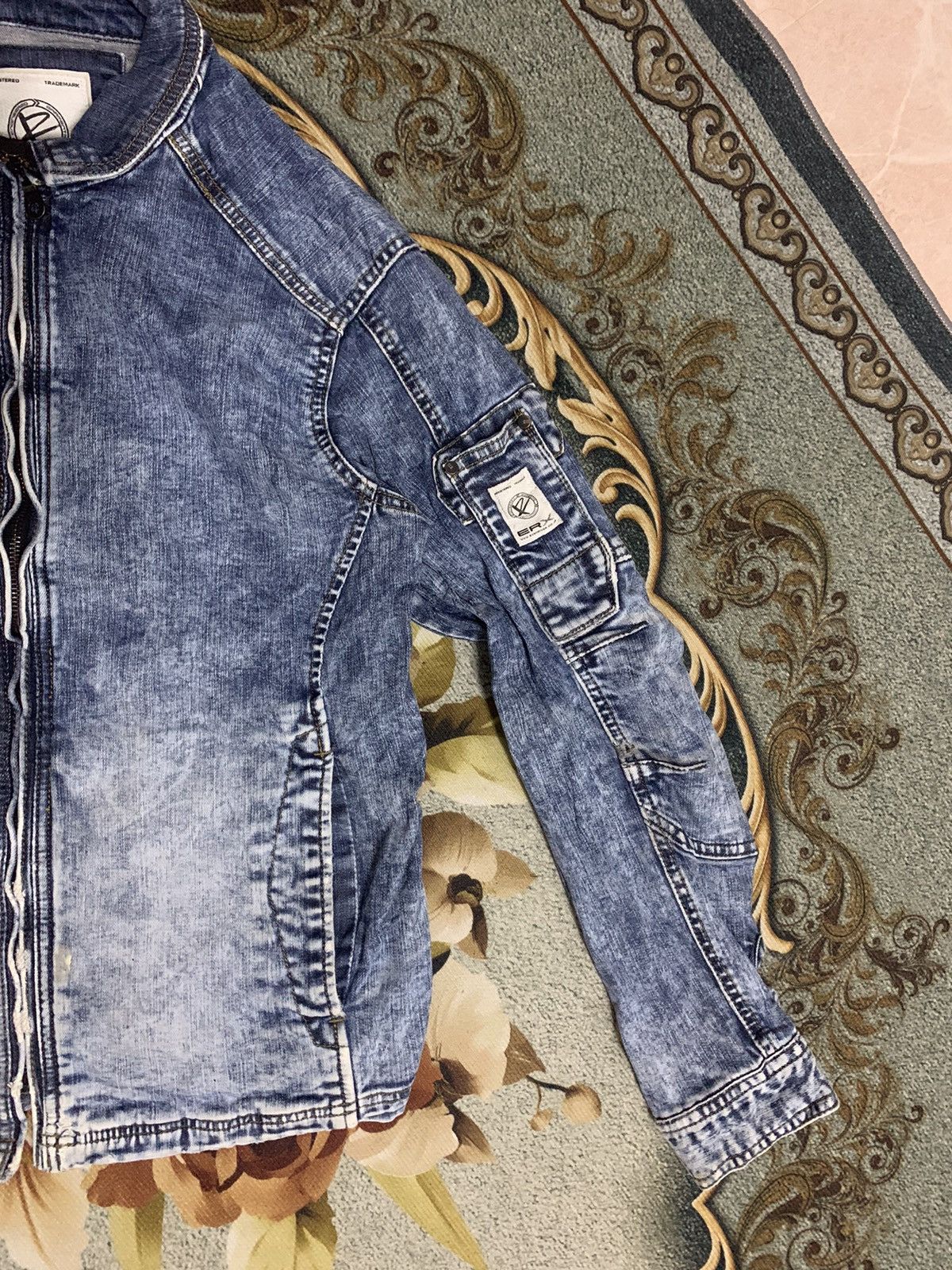 Japanese Brand Vintage Even River Denim Works Wear Jacket Zipper Size US M / EU 48-50 / 2 - 4 Thumbnail