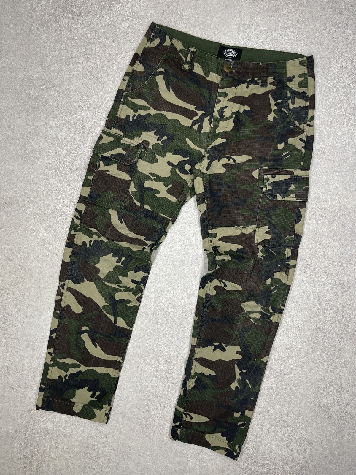 Dickies Mens Dickies Camo Cargo Pants Multipocket Size 32 Size US 32 / EU 48 - 7 Thumbnail