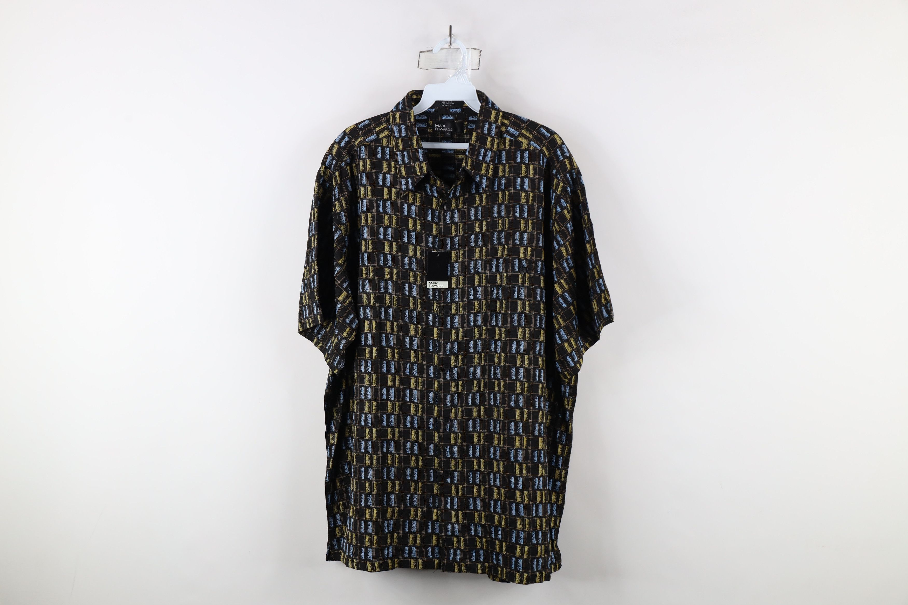 Vintage Deadstock Vintage 90s Streetwear Short Sleeve Button Shirt Size US XL / EU 56 / 4 - 1 Thumbnail