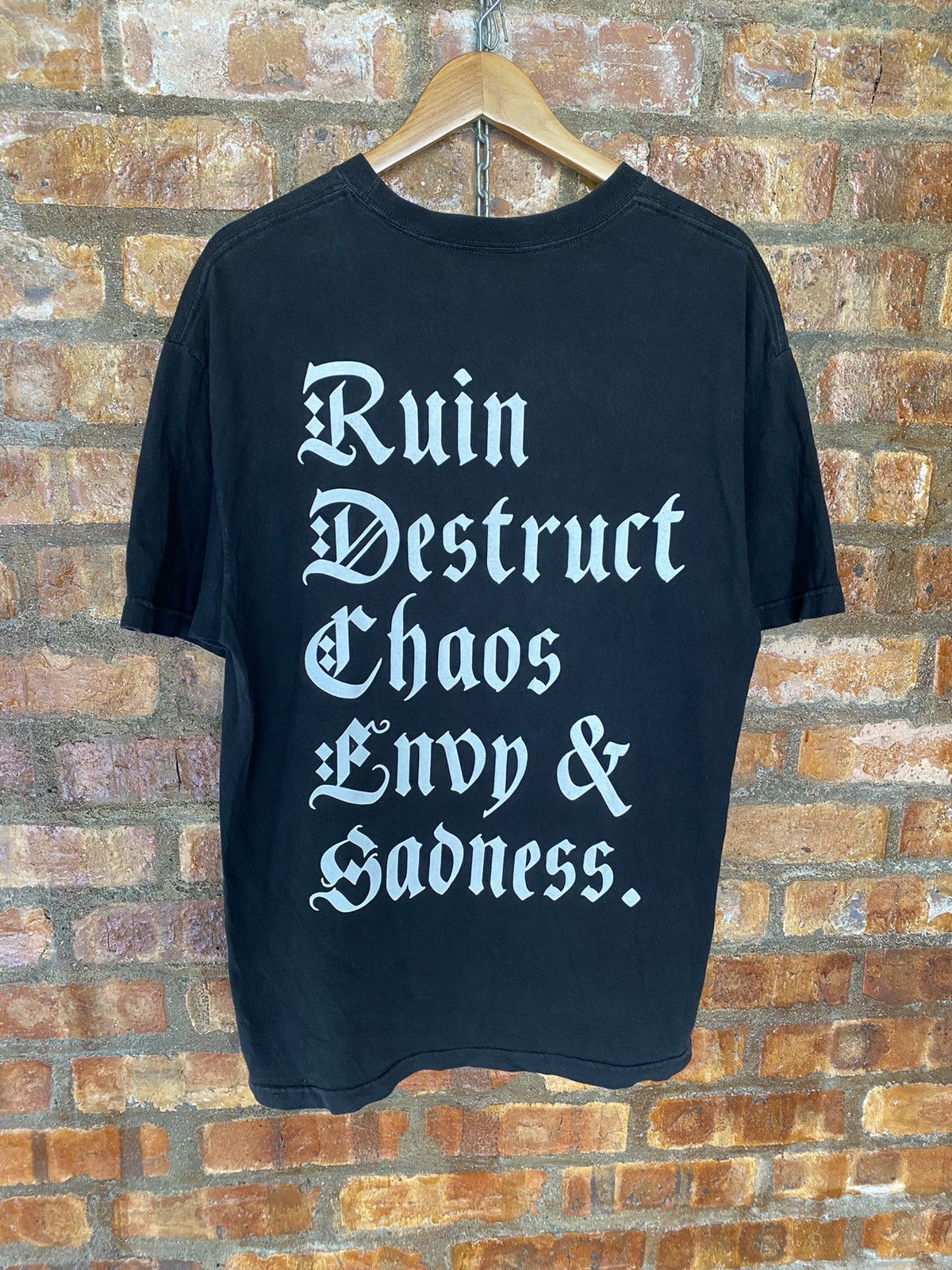 Japanese Brand × Seditionaries × Takahiromiyashita The Soloist. Sillent Fromme by Rudies Ruin Destroy chaos envy sadness Size US L / EU 52-54 / 3 - 2 Thumbnail