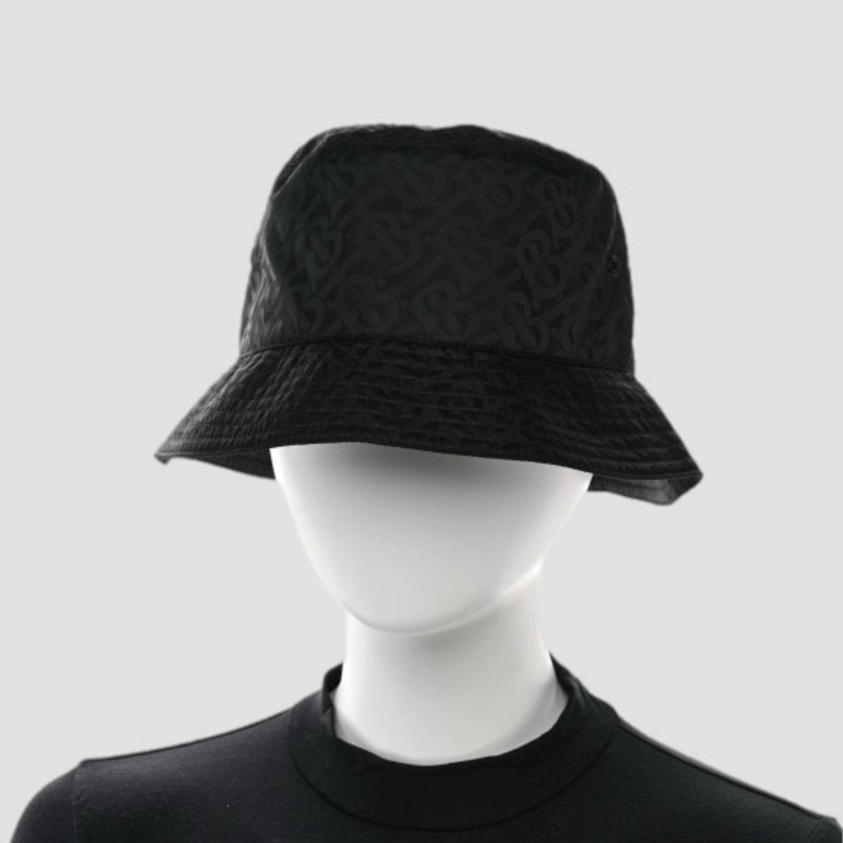 Burberry Burberry Monogram Jacquard Bucket Hat Size ONE SIZE - 4 Thumbnail