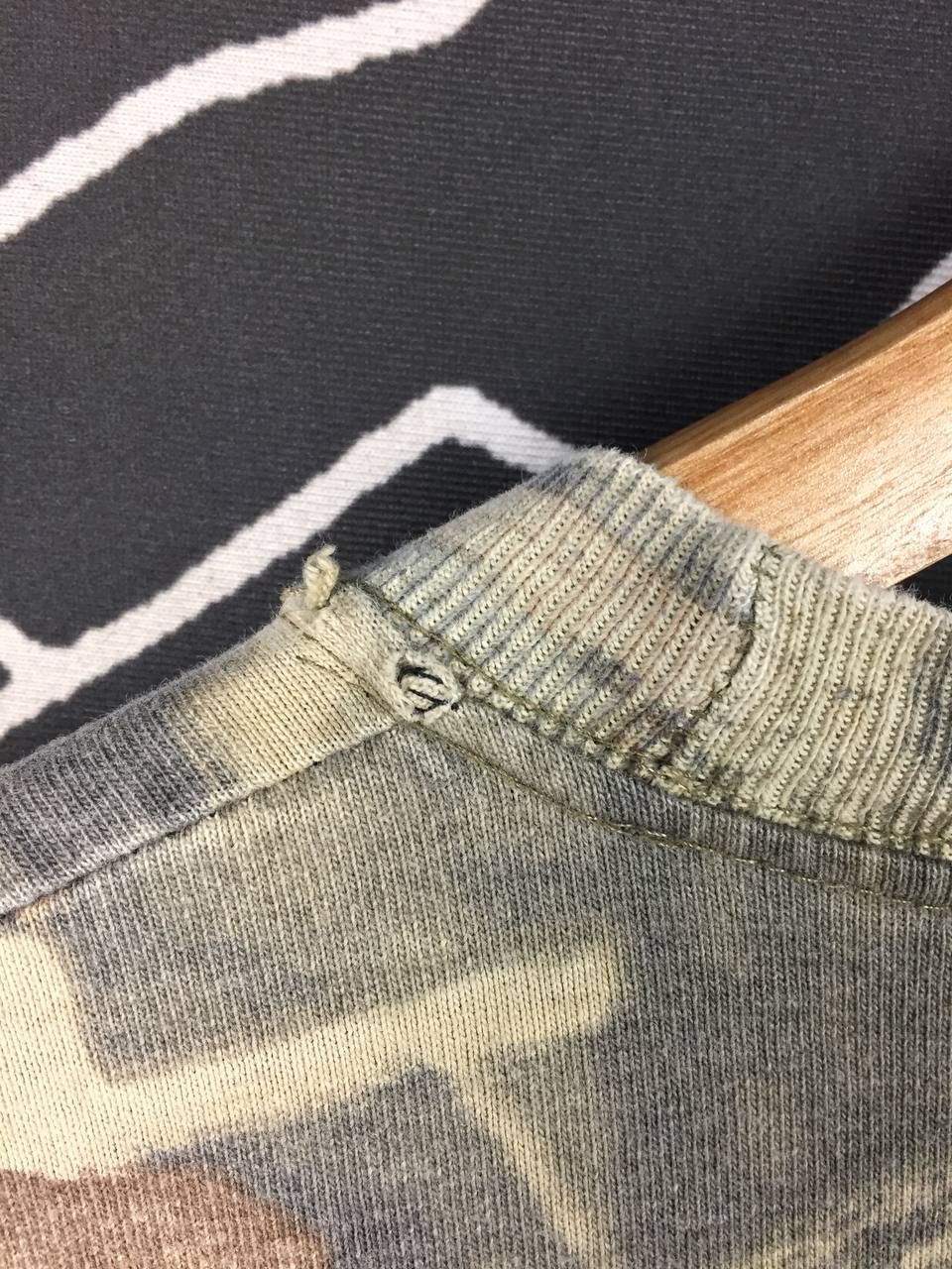 Vintage Vtg 90s Buck Wear Advantage Camo All Over Print Tee Size US XXL / EU 58 / 5 - 10 Thumbnail