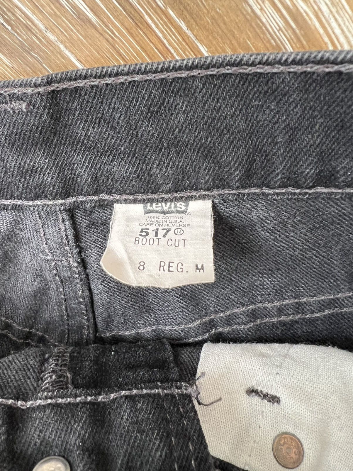 Levi's Vintage Womens Levis 517 bootcut jeans Size 28" / US 6 / IT 42 - 3 Thumbnail