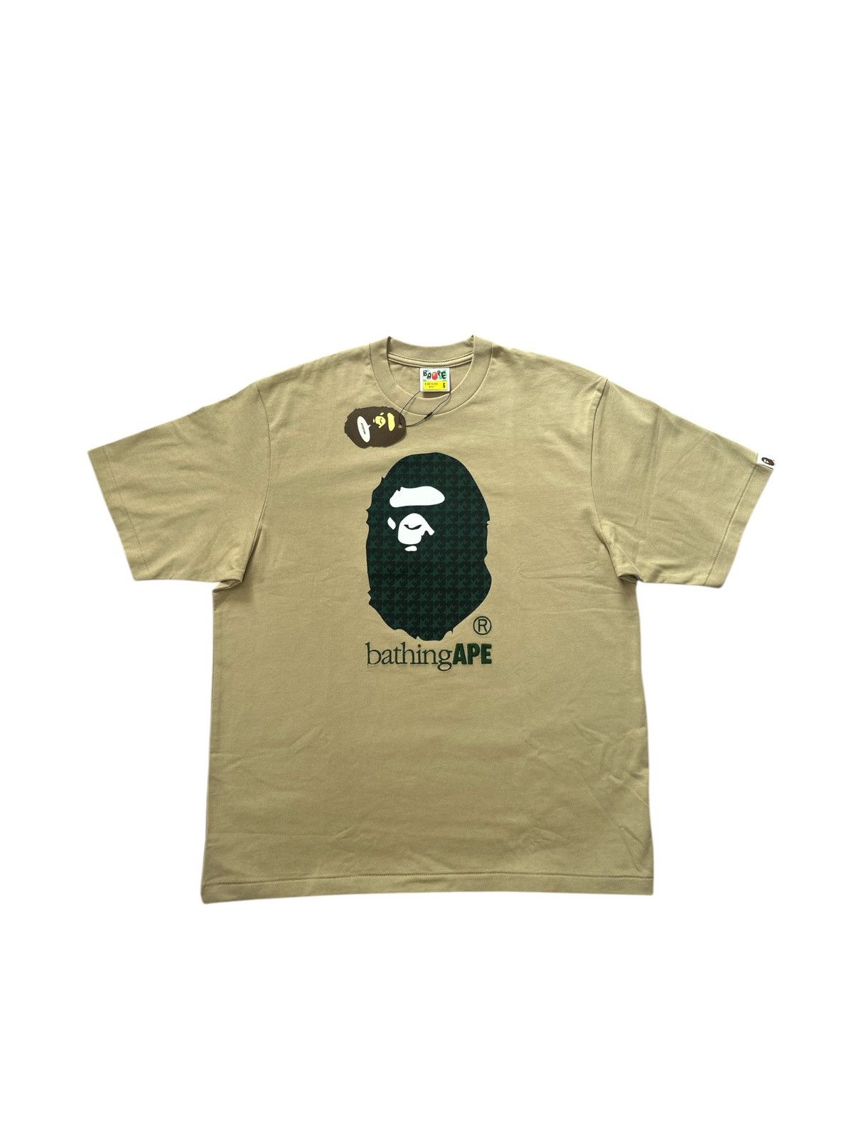 Bape BAPE Sta Houndstooth Bathing Ape Relaxed Fit Tee Size US S / EU 44-46 / 1 - 1 Thumbnail