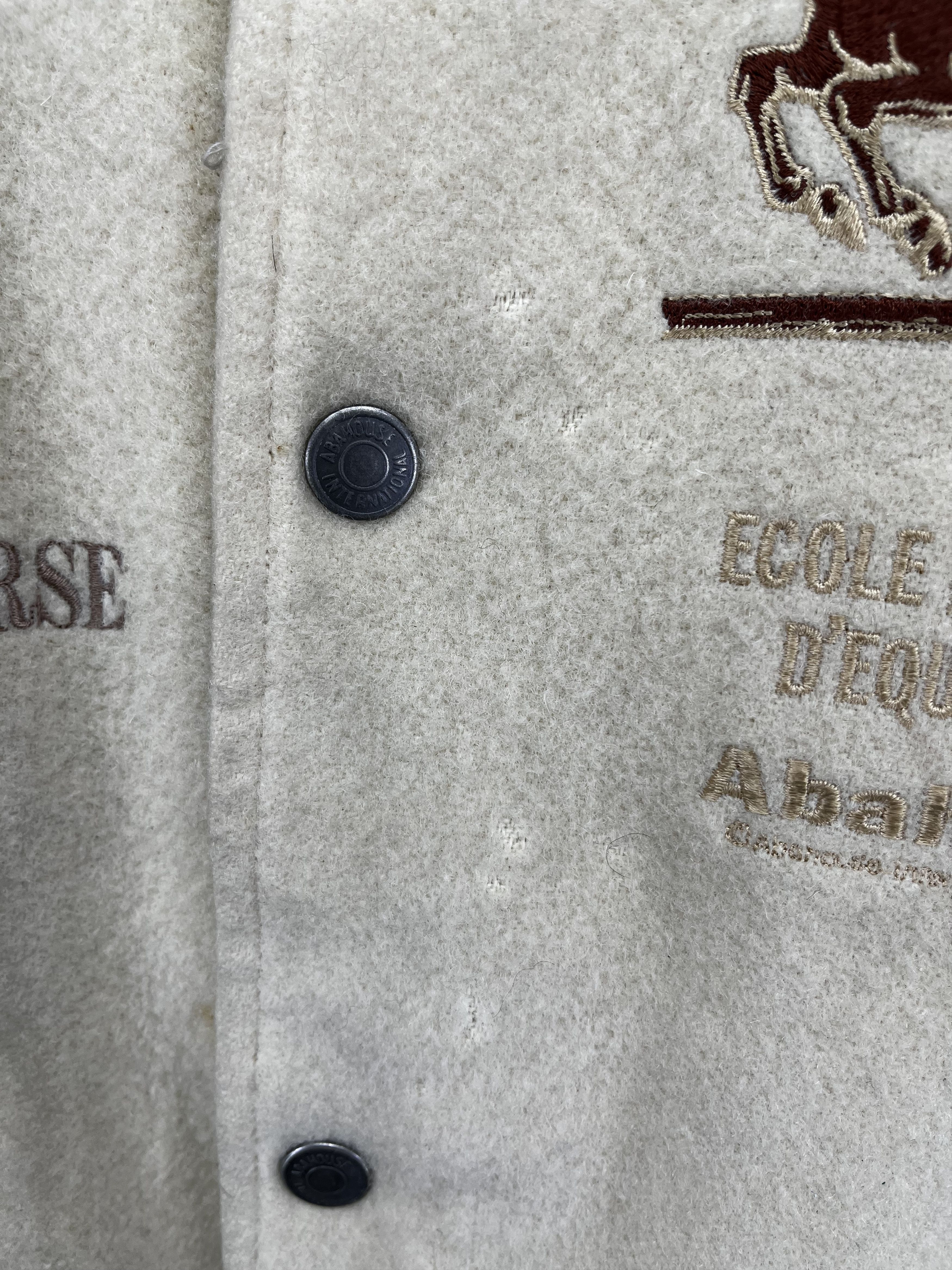 Japanese Brand Vintage Abahouse Rare Design Wool Varsity Jacket Size US M / EU 48-50 / 2 - 24 Thumbnail