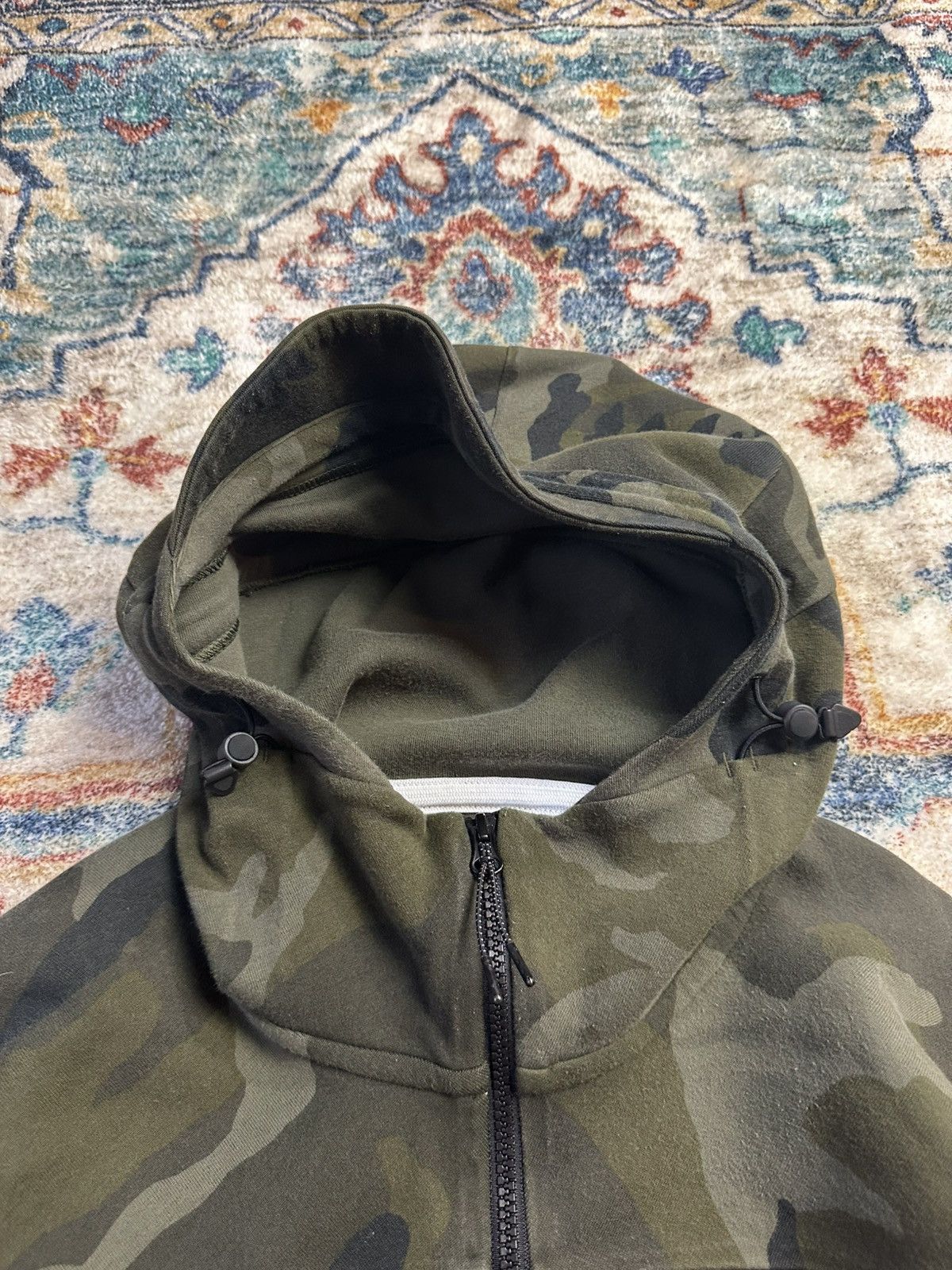 Nike Nike Camouflage Zip-up Tech Fleece Hoodie Medium Size US M / EU 48-50 / 2 - 5 Thumbnail