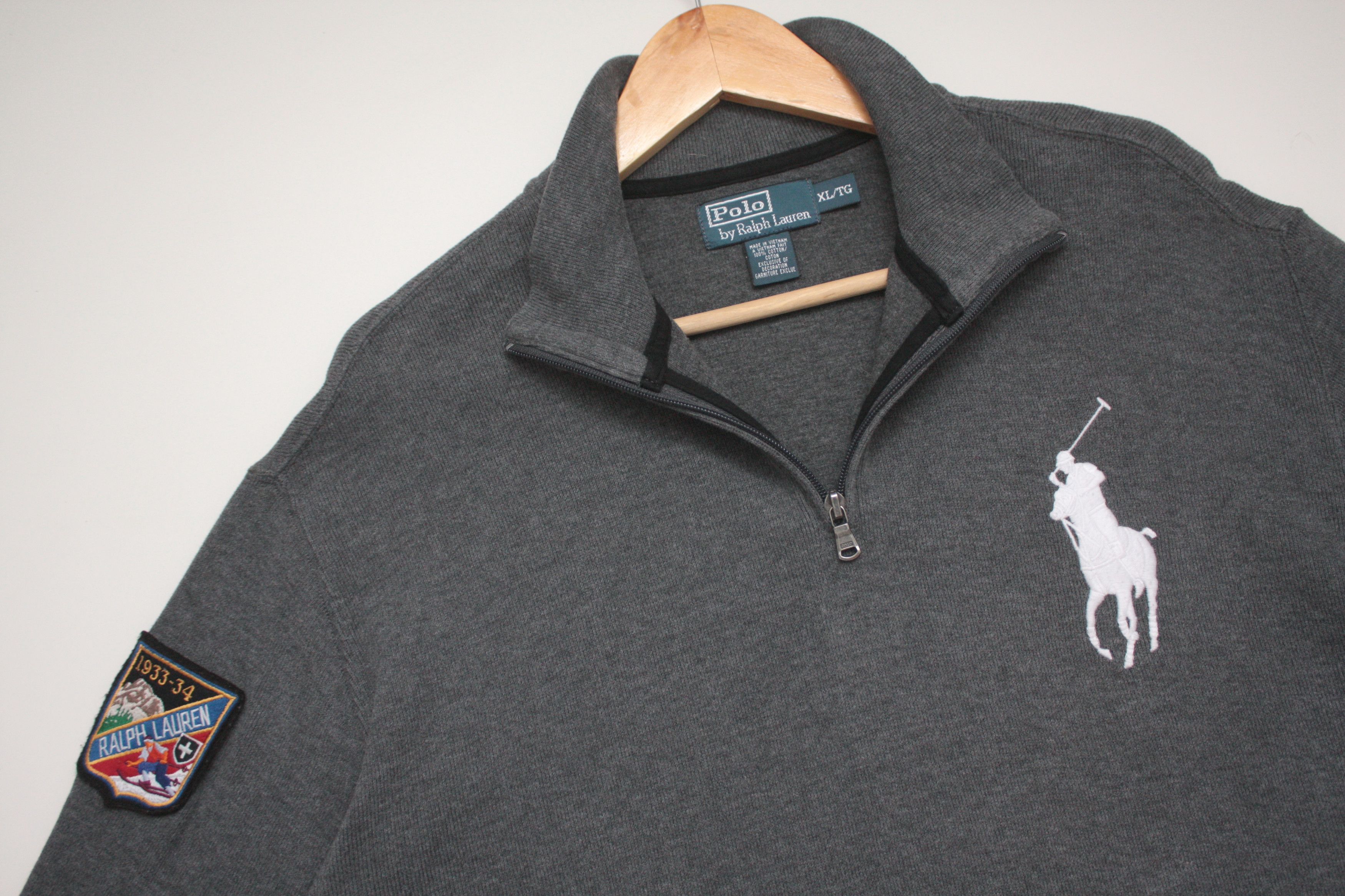 Polo Ralph Lauren Polo Ralph Lauren 1933-34 Ski Patch Snap-T Pullover XL Size US XL / EU 56 / 4 - 1 Thumbnail