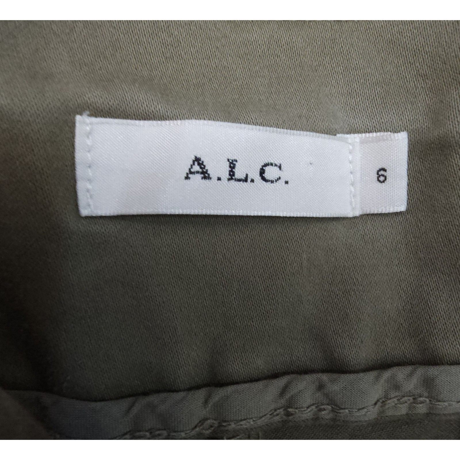 A.L.C. A.L.C. High Rise Tie Waist Light Army Pants Size 6 Size 28" / US 6 / IT 42 - 6 Thumbnail