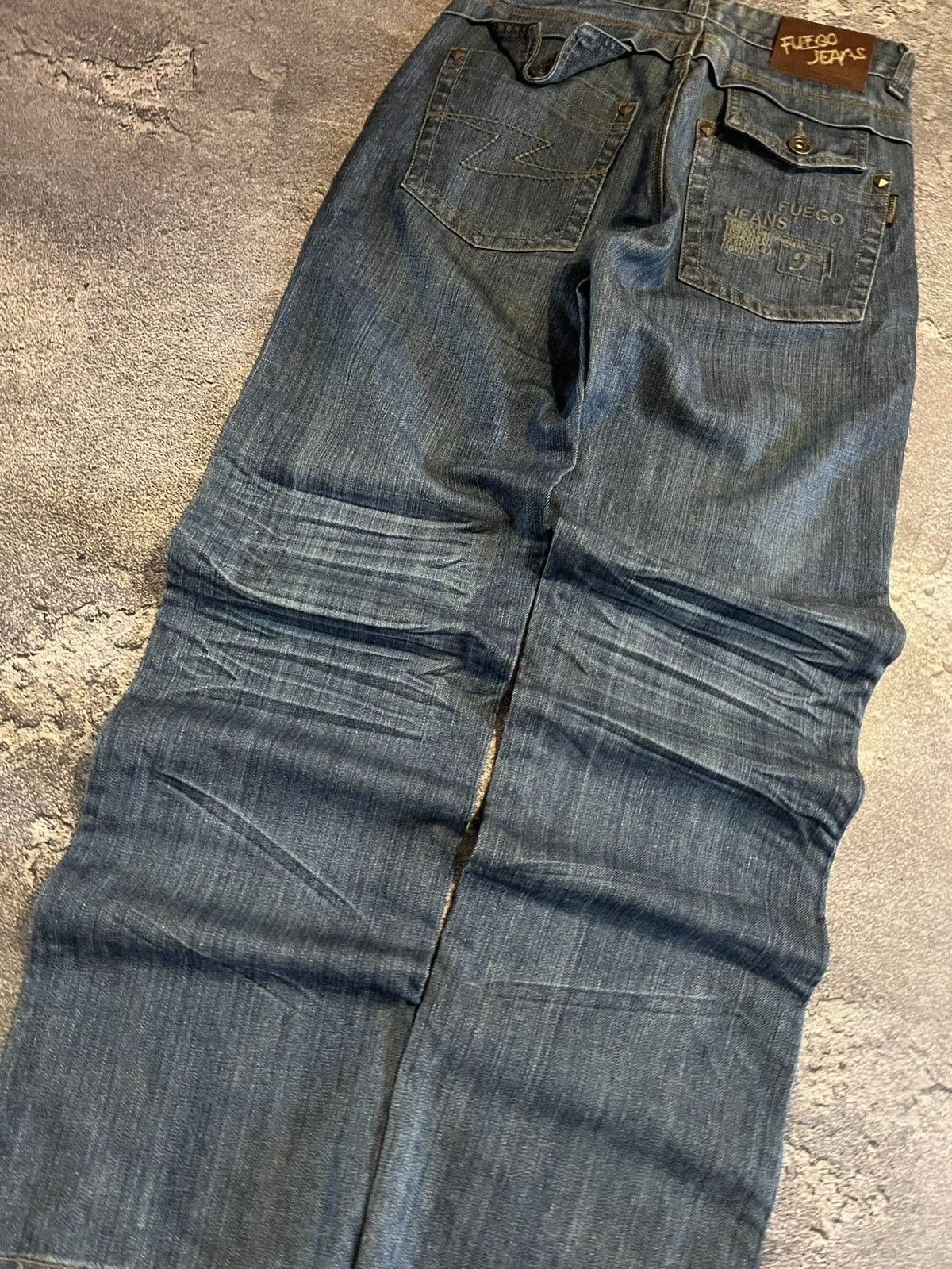Vintage Hysteric Glamour Style / Vintage Washed Faded Baggy / Y2K Size US 29 - 3 Thumbnail