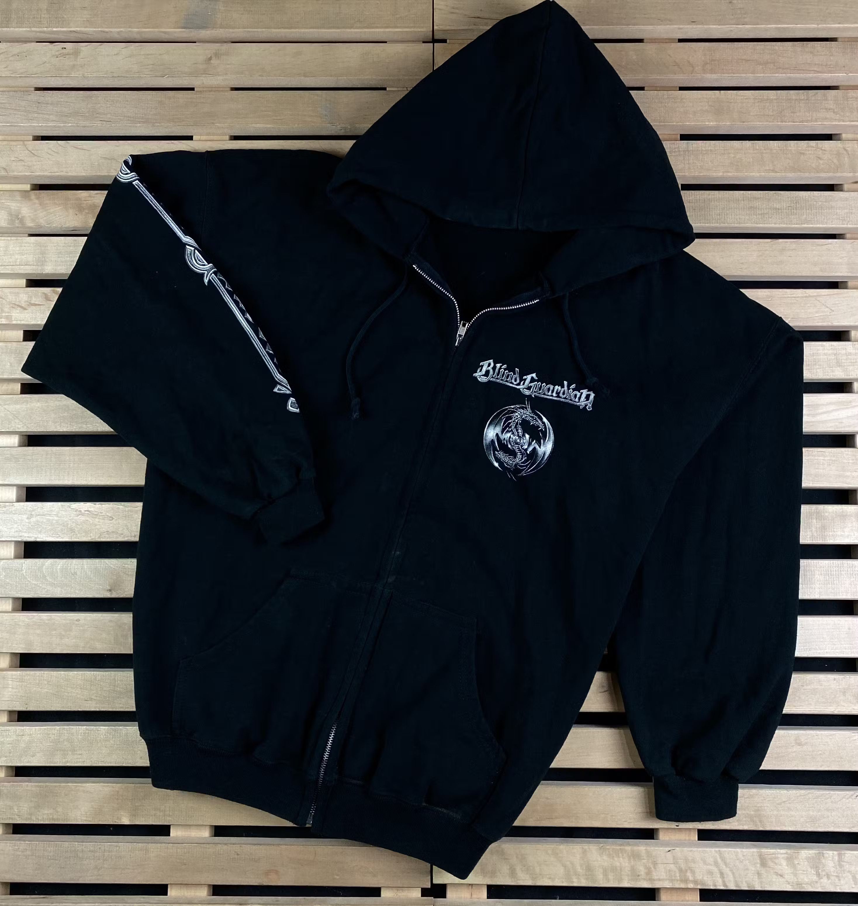 Band Tees × Vintage Mens Hoodies Bling Guardian Size L Size US L / EU 52-54 / 3 - 1 Thumbnail