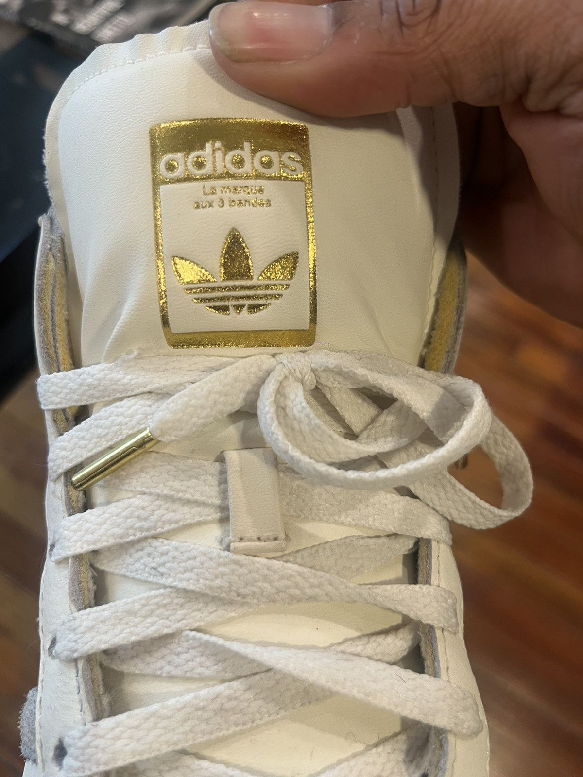 Adidas Adidas Pro Model High-Top Sneakers White/Off-White Size 9 Size US 9 / EU 42 - 6 Thumbnail