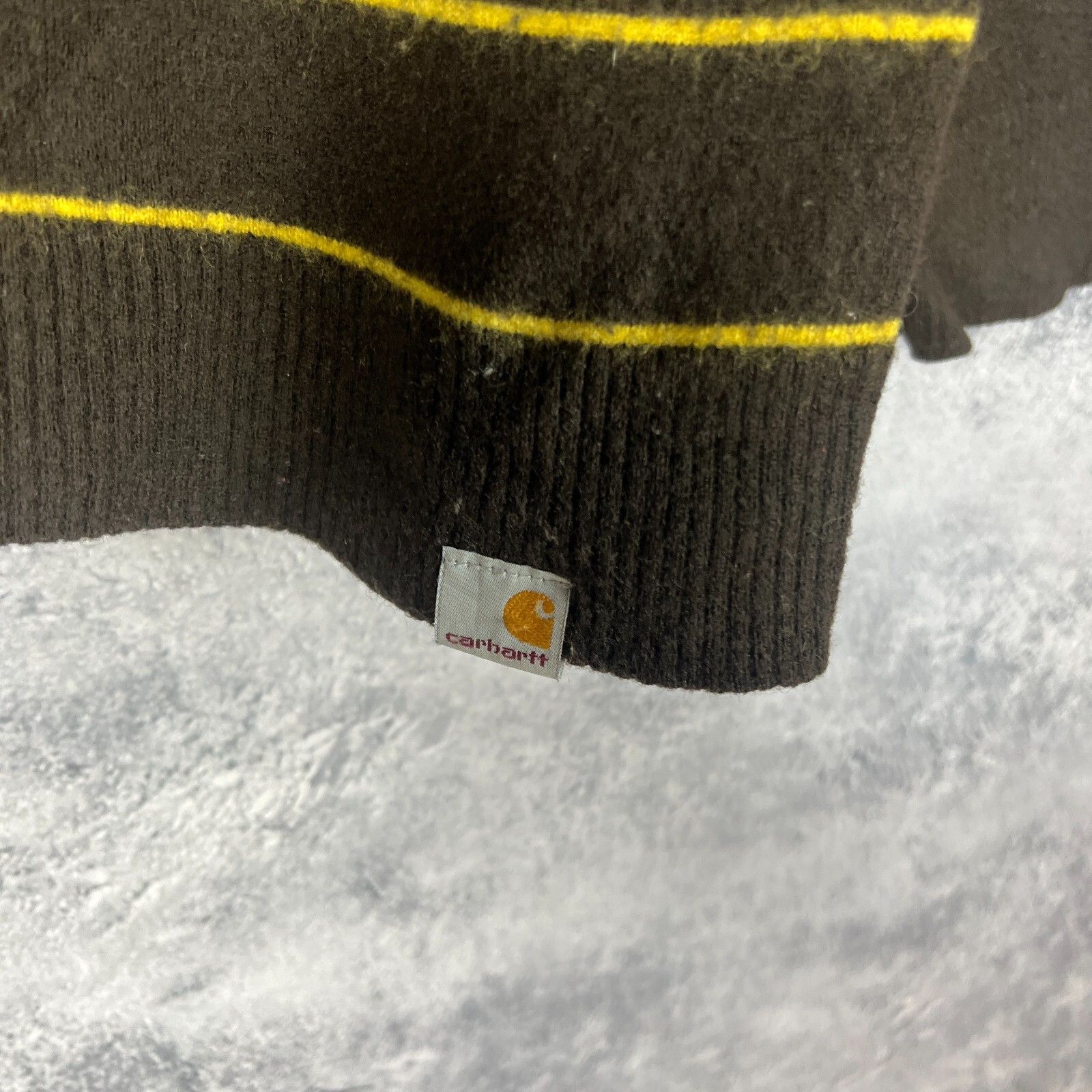 Carhartt Carhartt Sweater Men's Size XL Brown Long Sleeve ` Size US XL / EU 56 / 4 - 4 Thumbnail