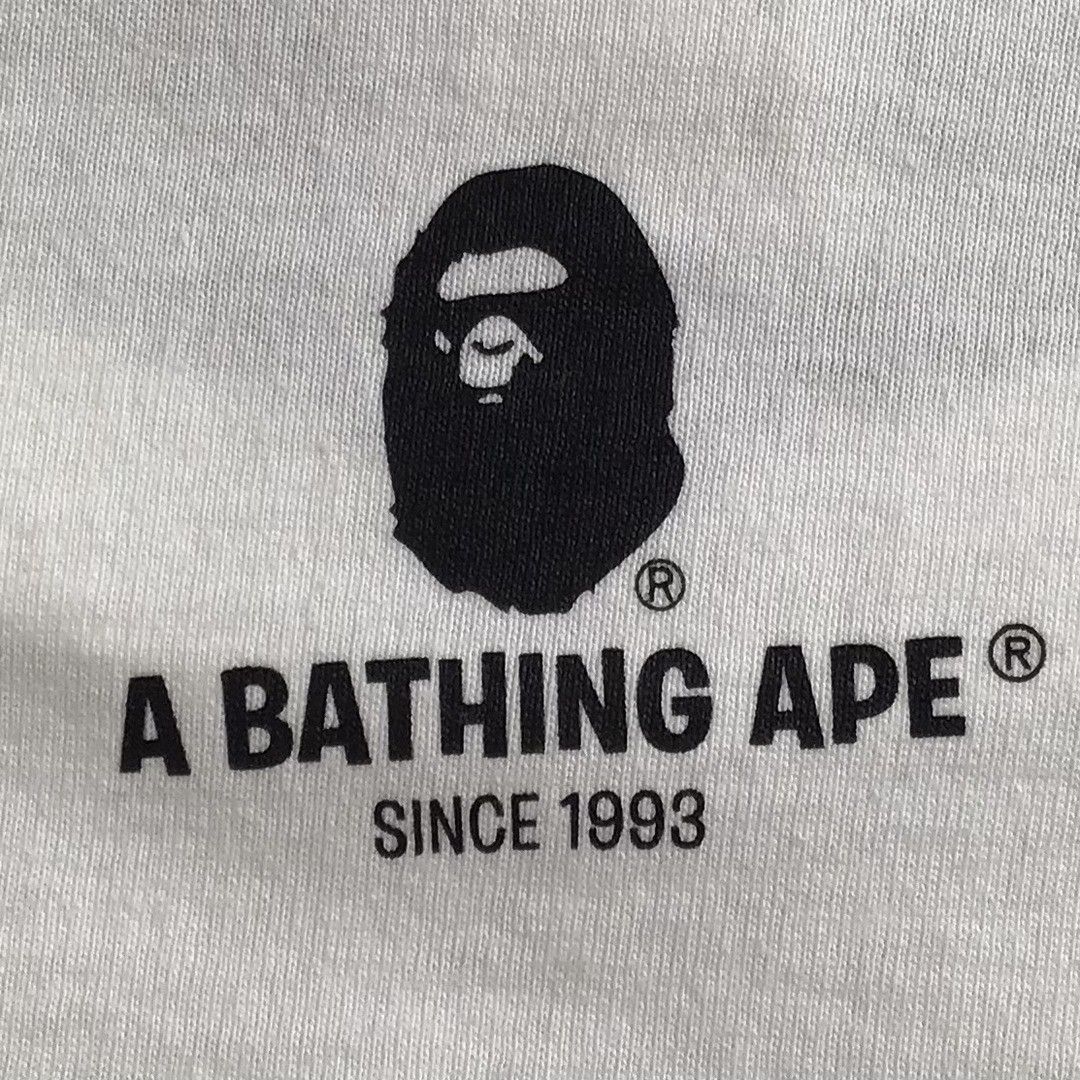 Bape BAPE × One piece BAPE STA silhouette T-shirt a bathing ape Size US XL / EU 56 / 4 - 4 Thumbnail