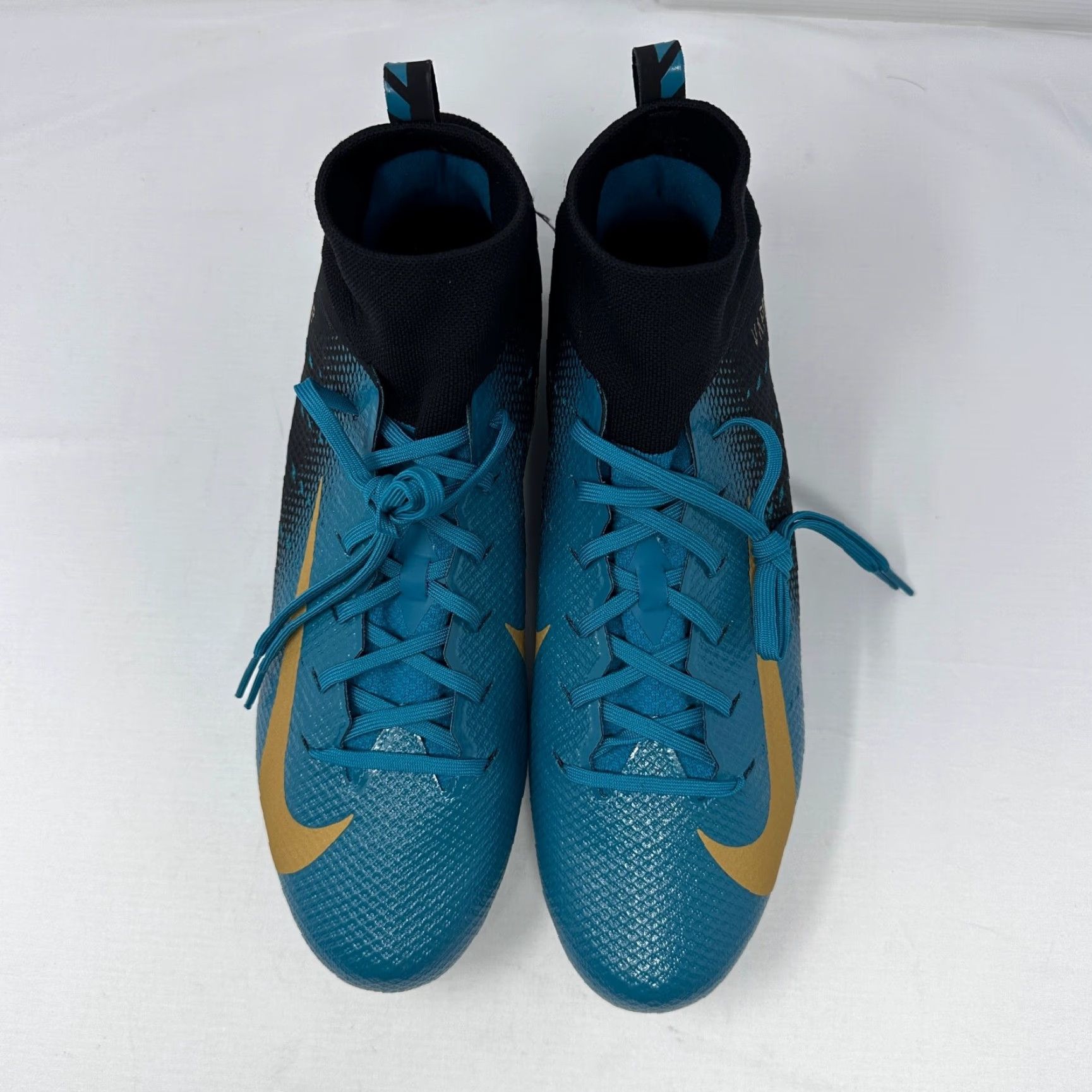 Nike Nike Vapor Untouchable Pro 3 Cleats Football Mens 14 Blue Black Jaguars Size US 14 / EU 47 - 4 Thumbnail