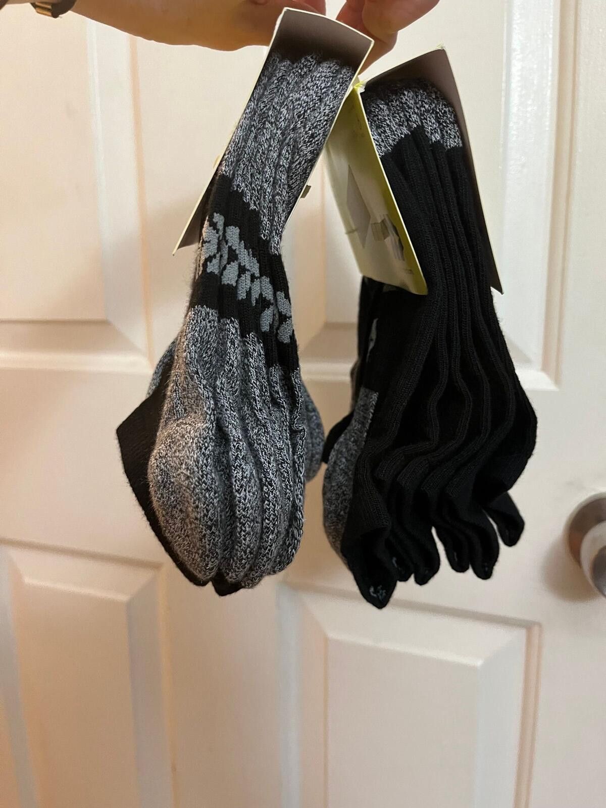 Other No-Show Black Socks 6 Pack Size L 3-7 Moisture Wicking Size ONE SIZE - 3 Thumbnail
