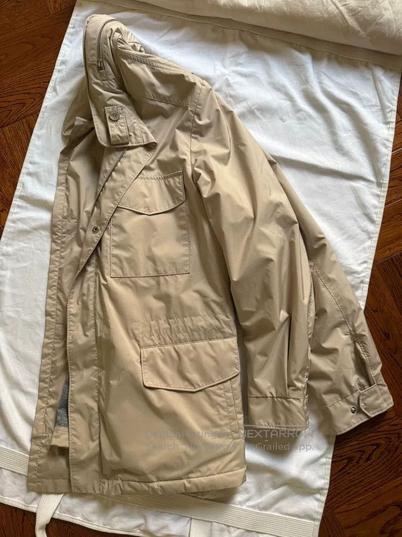 Loro Piana LORO PIANA Traveller Jacket, Size 46 Sand Beige Size US S / EU 44-46 / 1 - 5 Thumbnail