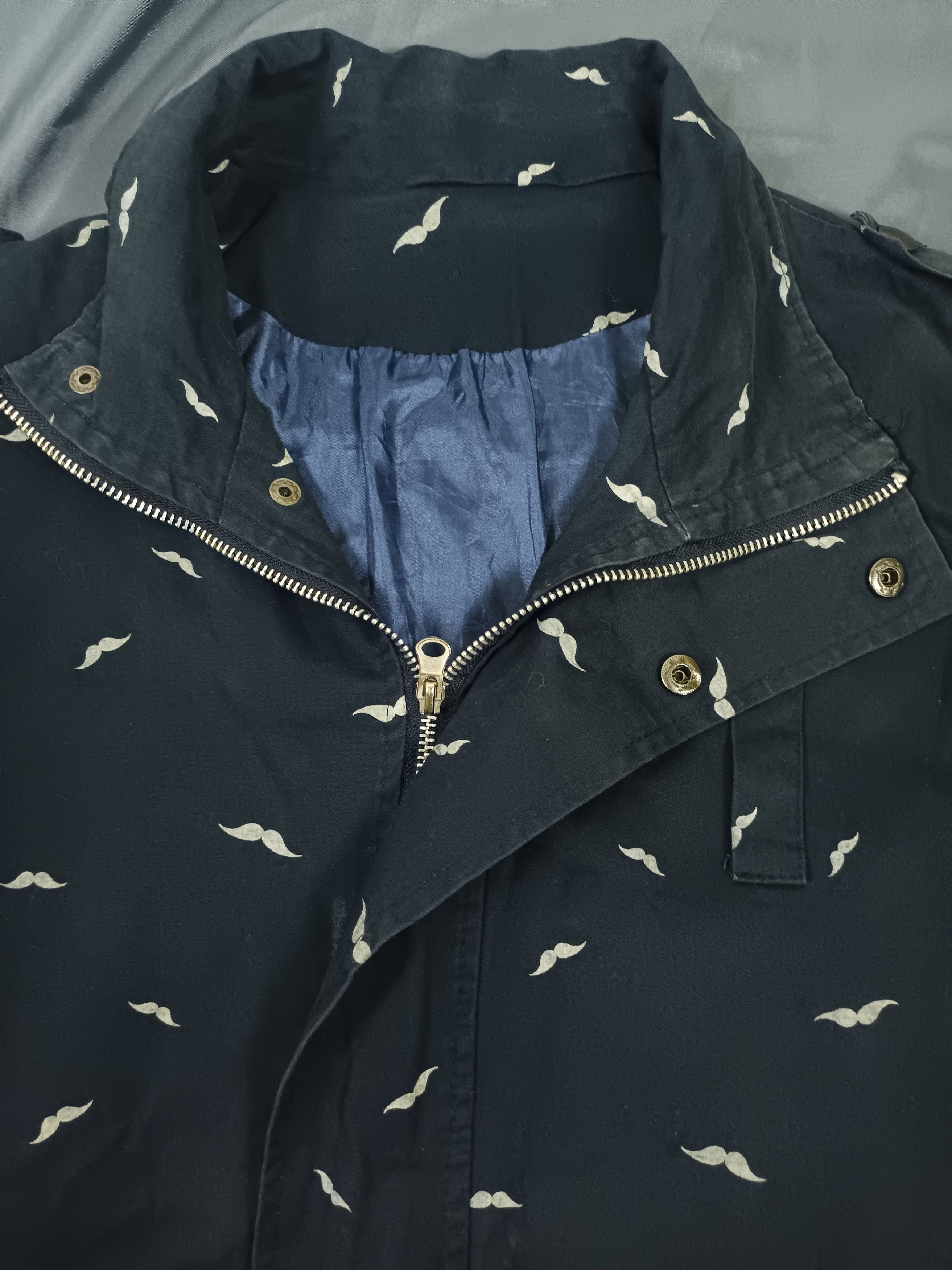 Japanese Brand Zipper and Snap Buttons Parka Jacket Size US L / EU 52-54 / 3 - 14 Thumbnail